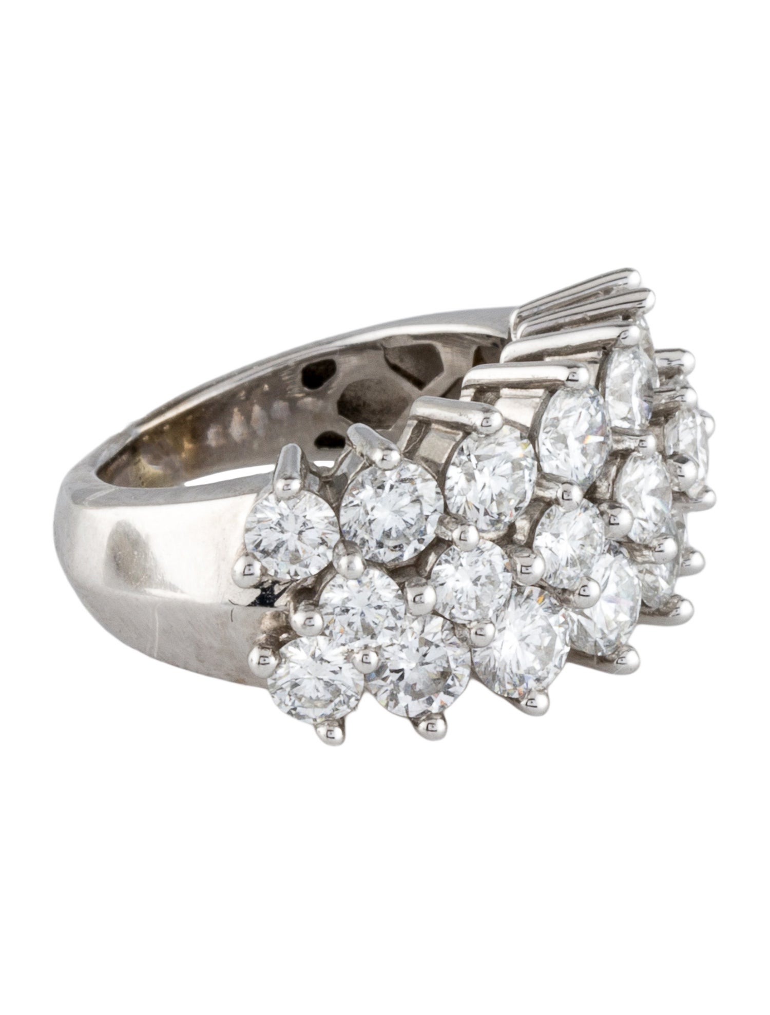 Ring 14K 3.00ctw Lab-Grown Diamond Cocktail