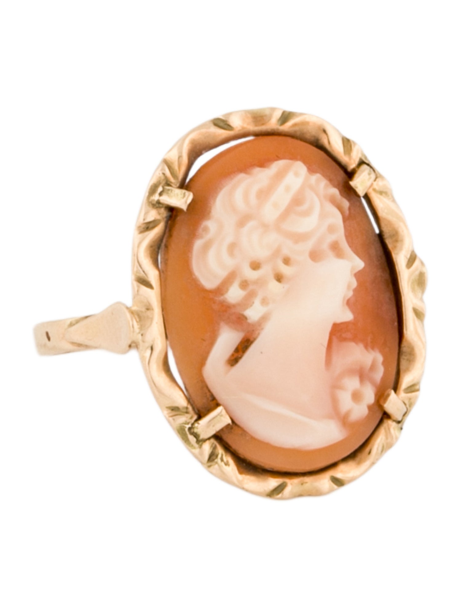 Ring Vintage 14k Cameo