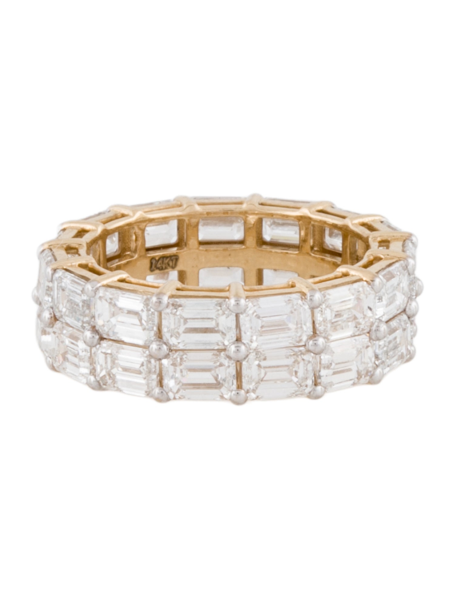 Ring 14K 3.90ctw Lab-Grown Diamond Eternity Band