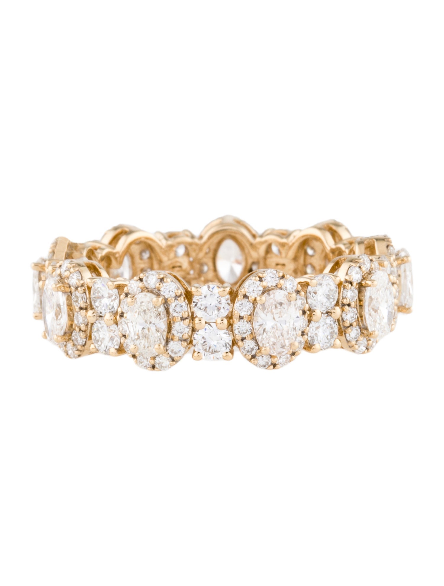 Ring 14K 2.57ctw Lab-Grown Diamond Eternity Band