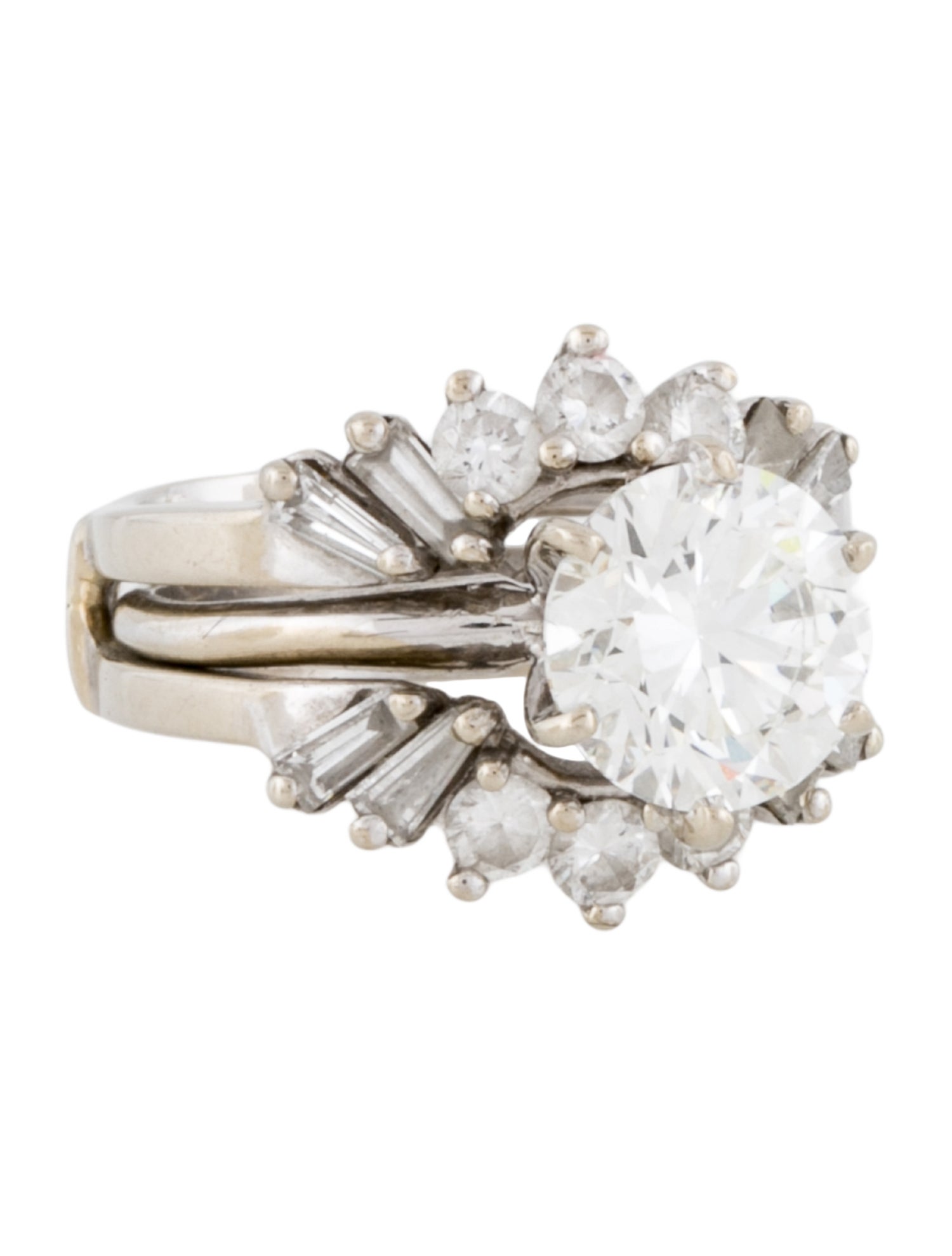 Ring 2.26ct Lab-Grown Diamond Wedding Set