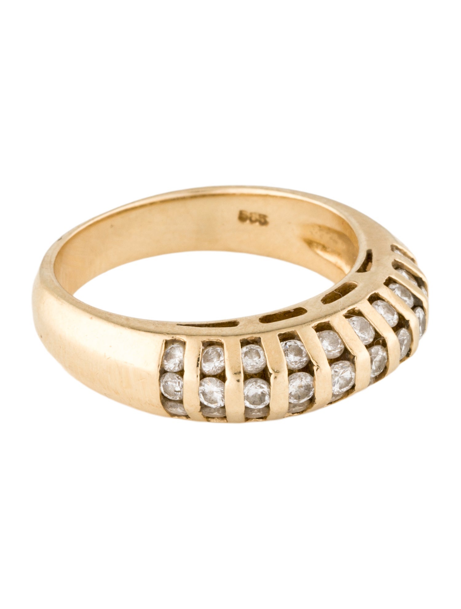 Ring 14K Diamond Cocktail