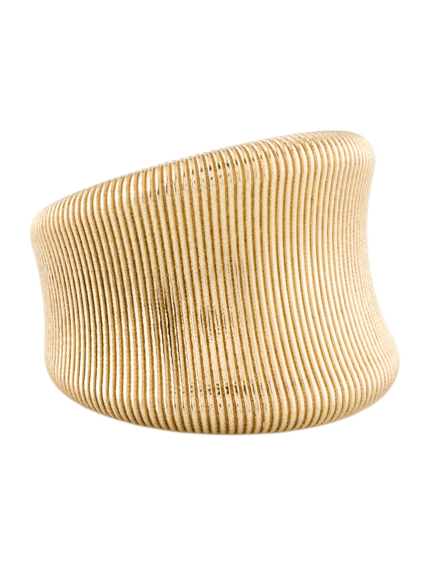 Ring 14K Wide Rib Band