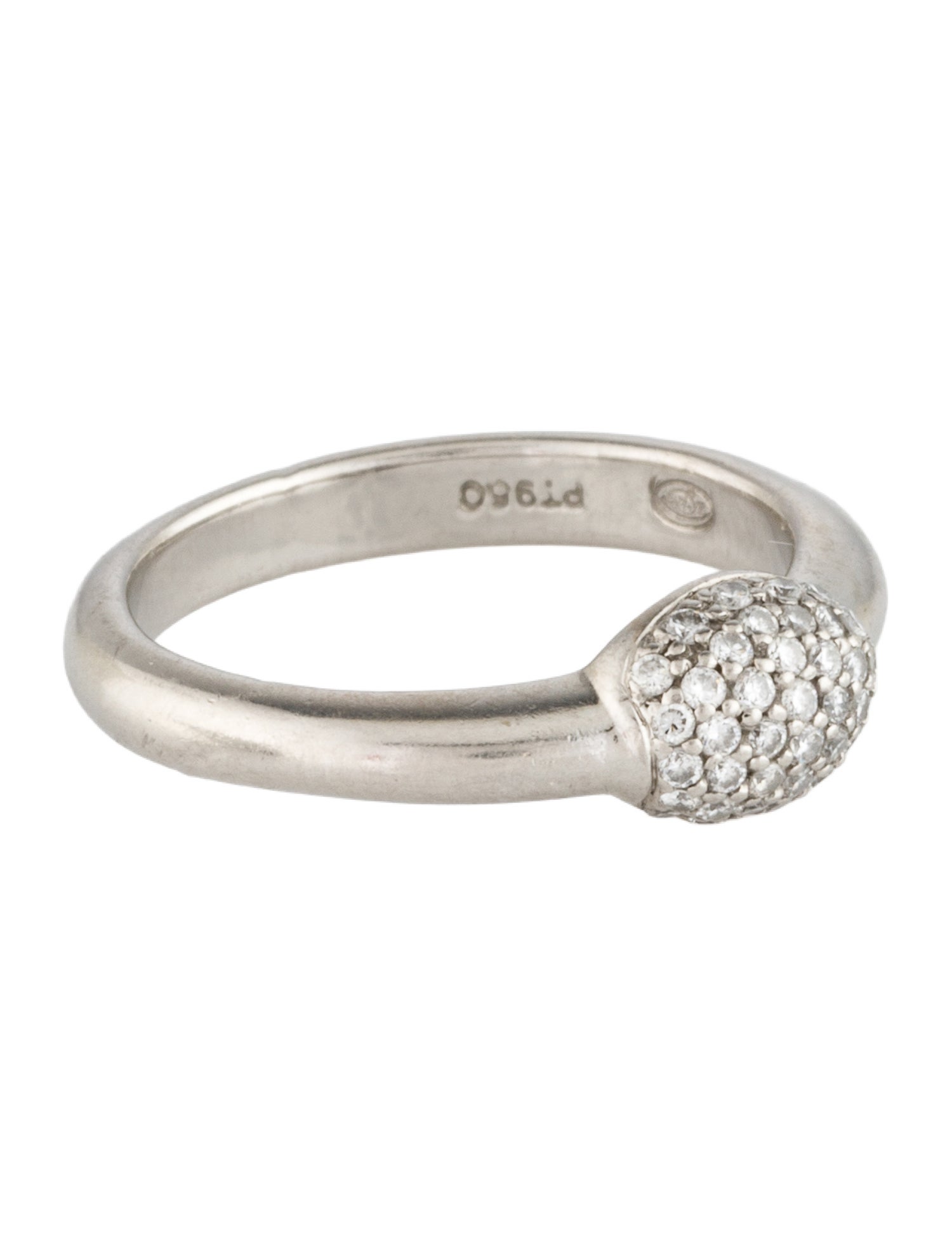 Ring Platinum Diamond Cocktail