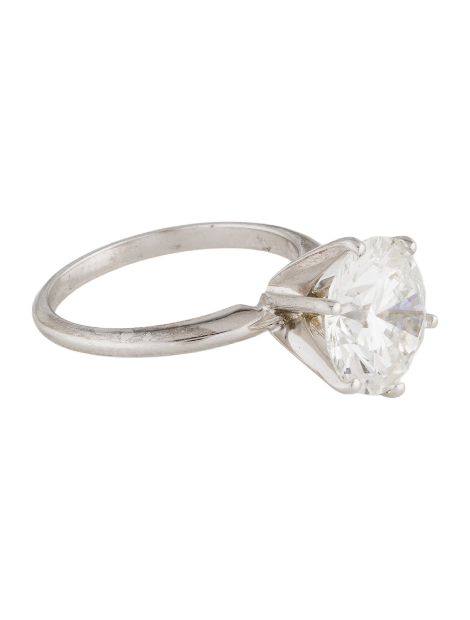 Ring 4.16ct Lab-Grown Diamond Solitaire Engagement