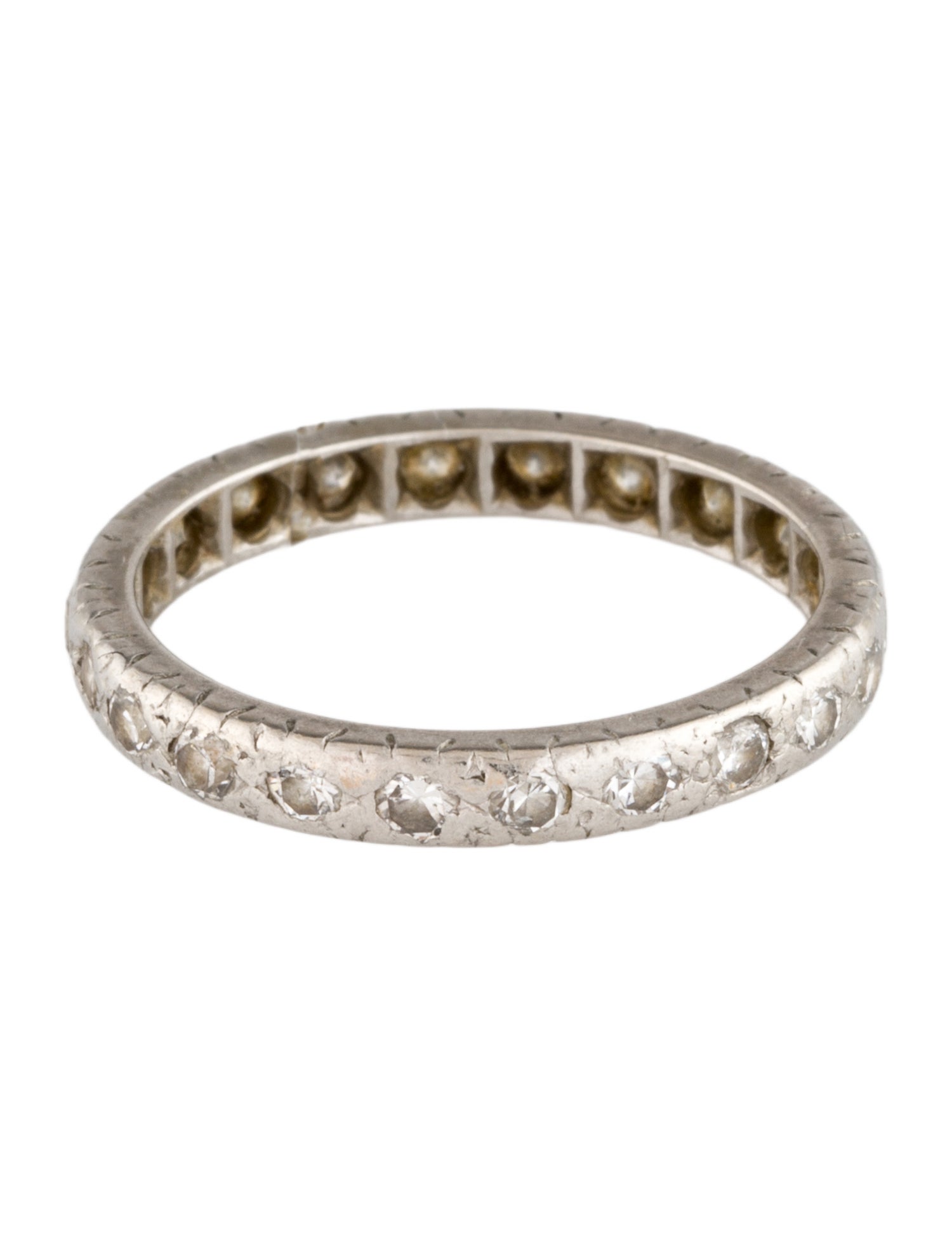 Ring Platinum Diamond Band