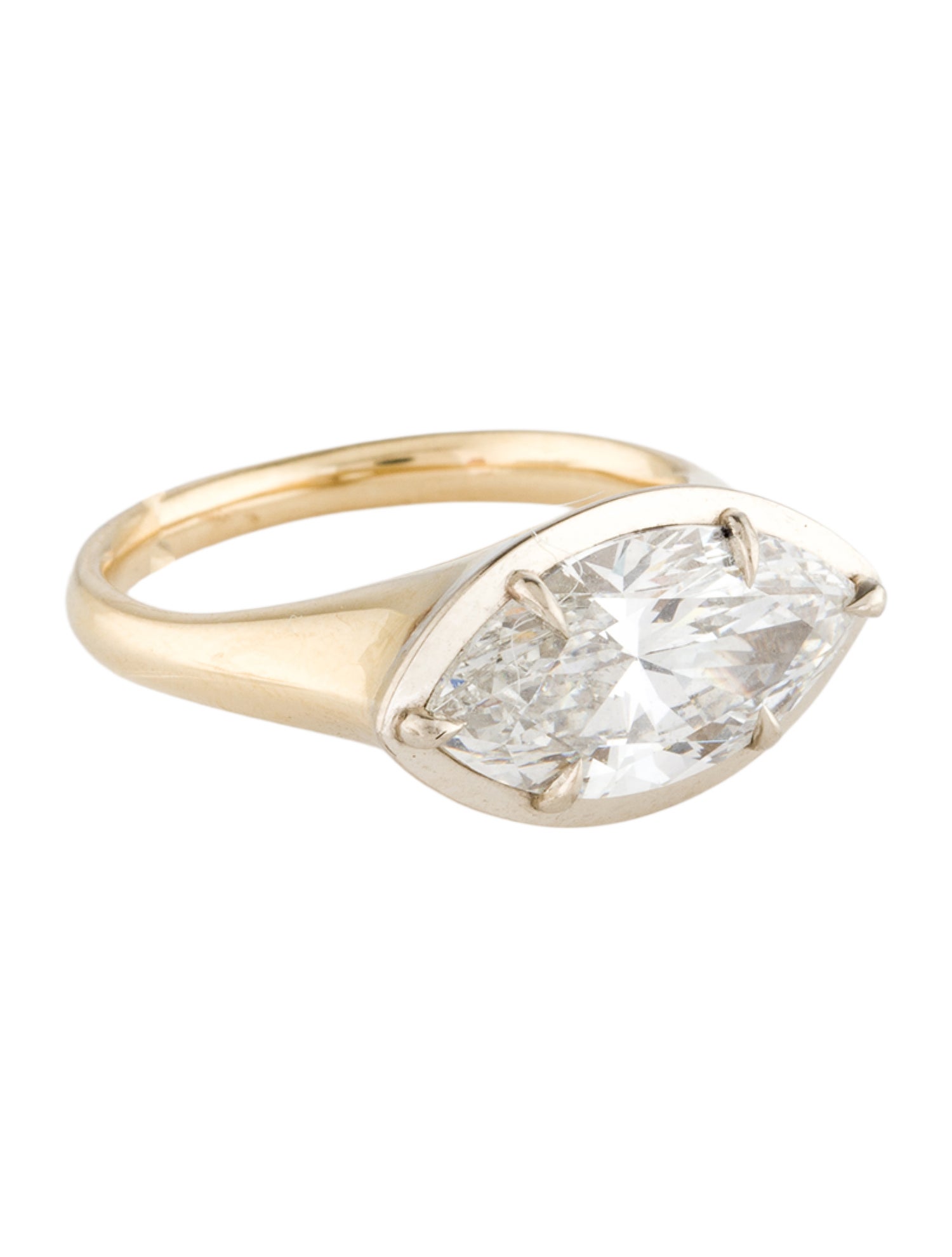 Ring 14K 3.01ct Lab-Grown Diamond Ring