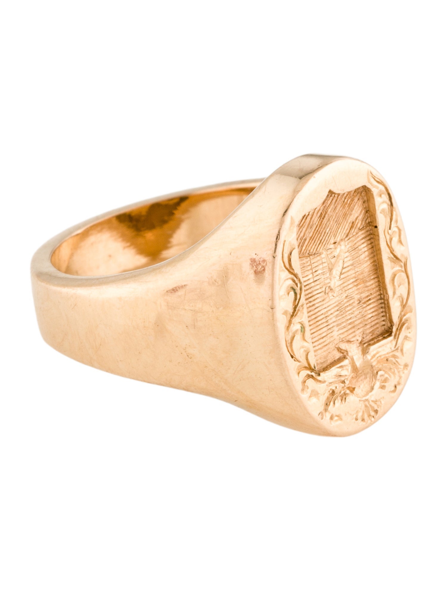 Ring 18K Intaglio Signet