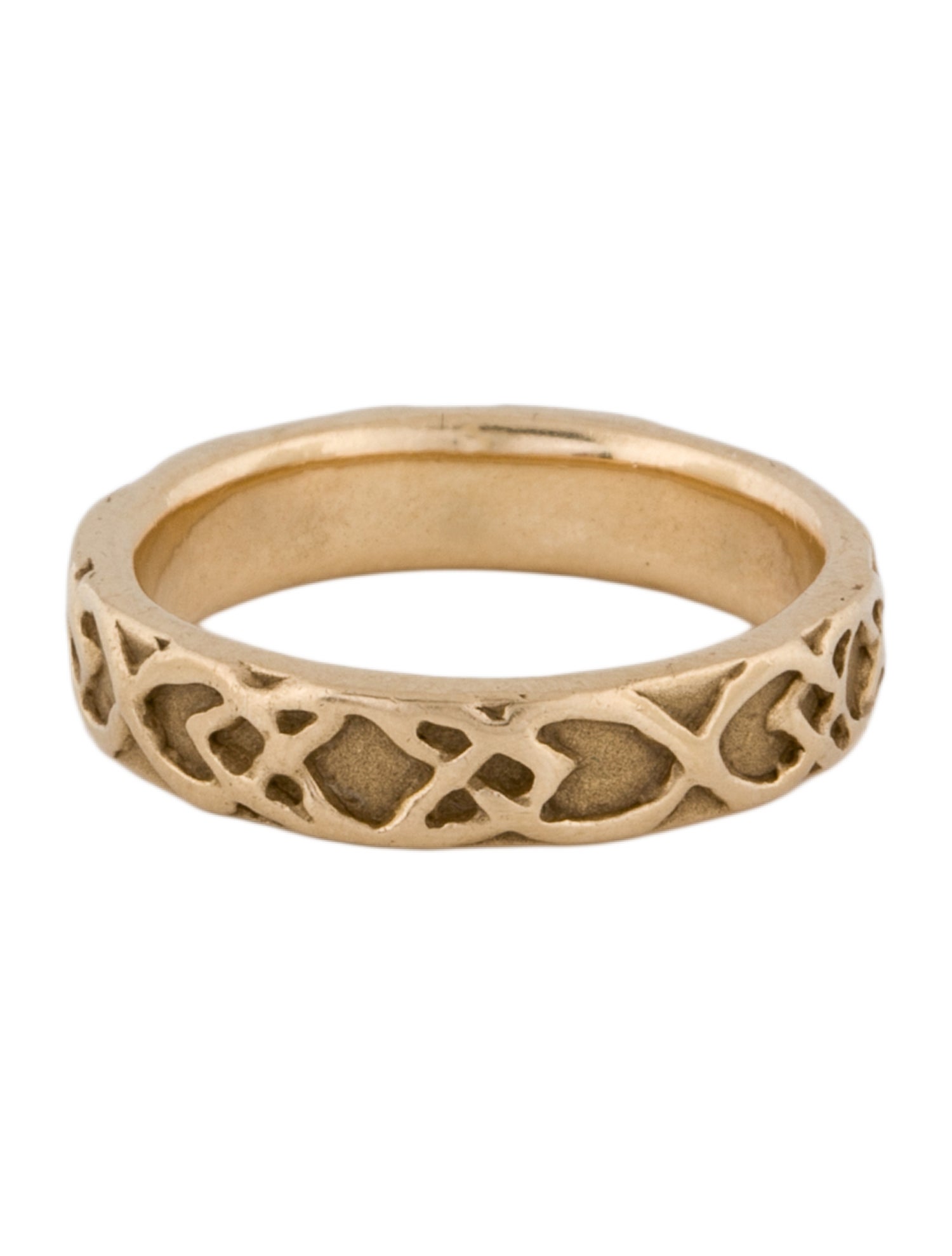 Ring 14K Textured Band
