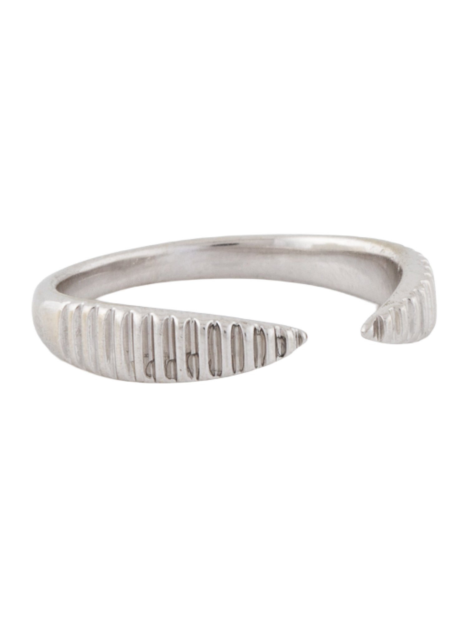 Ring Alev 14K Fluted Claw