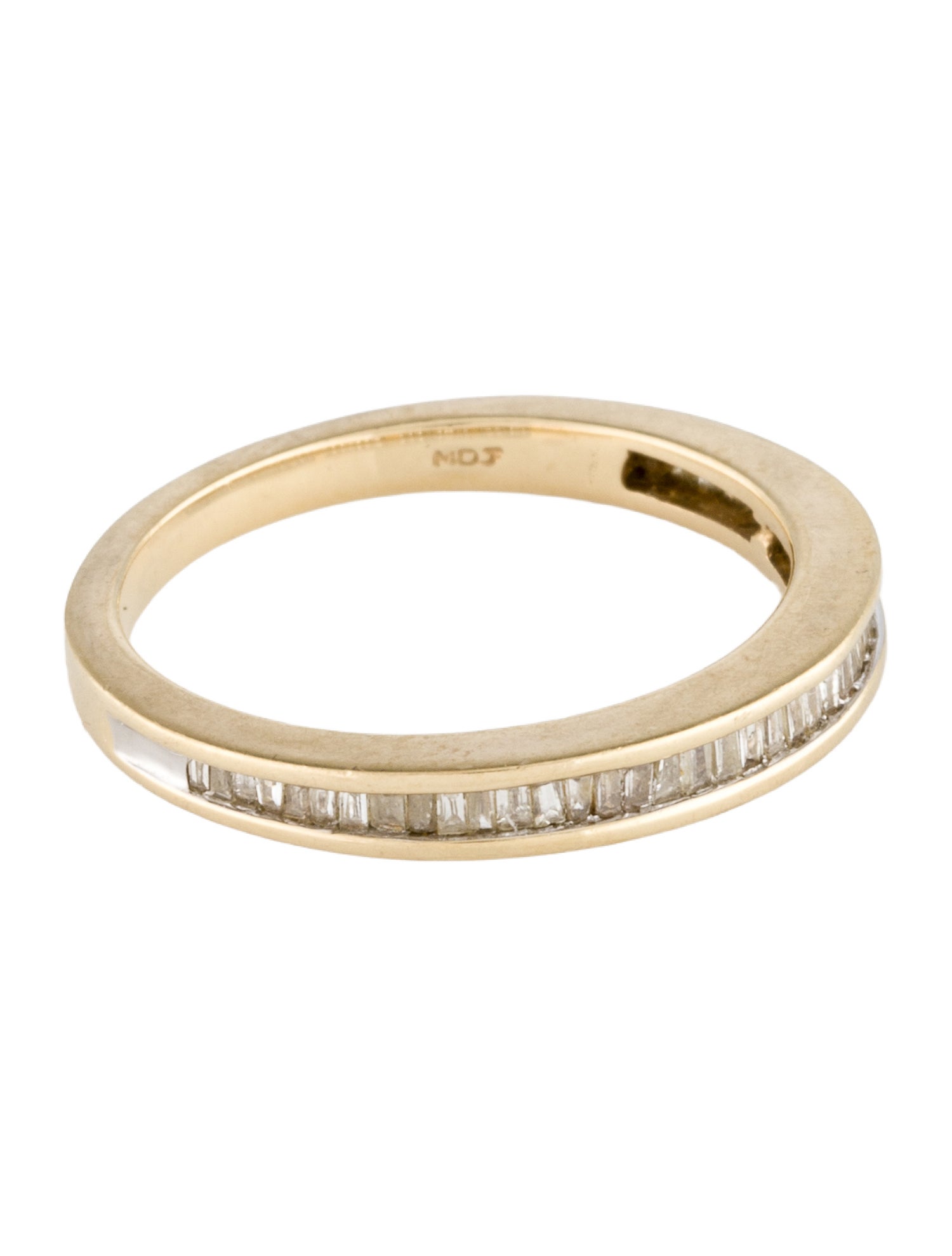 Ring 14K Diamond Half Eternity Band
