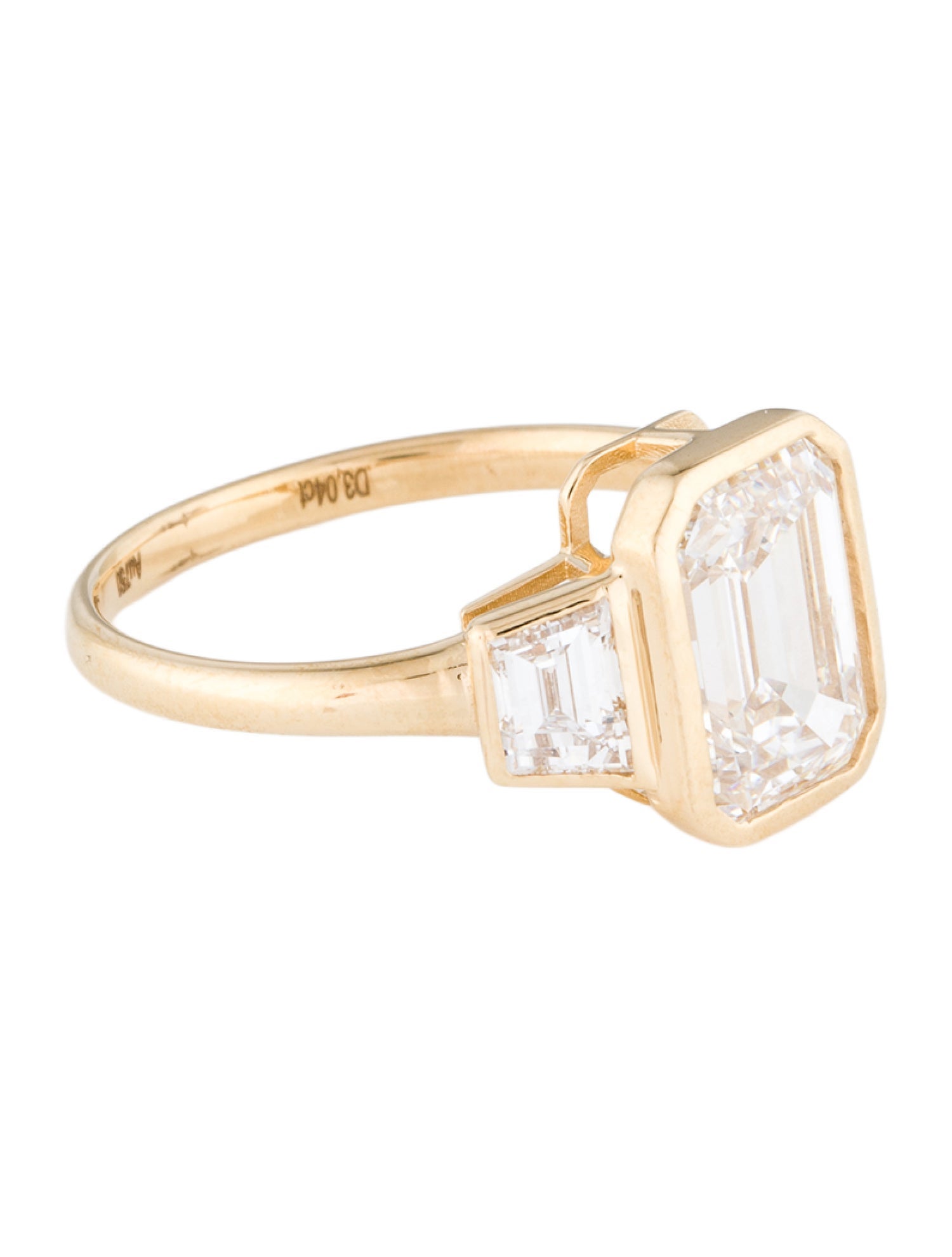 Ring 3.04ct Lab-Grown Diamond Engagement Ring