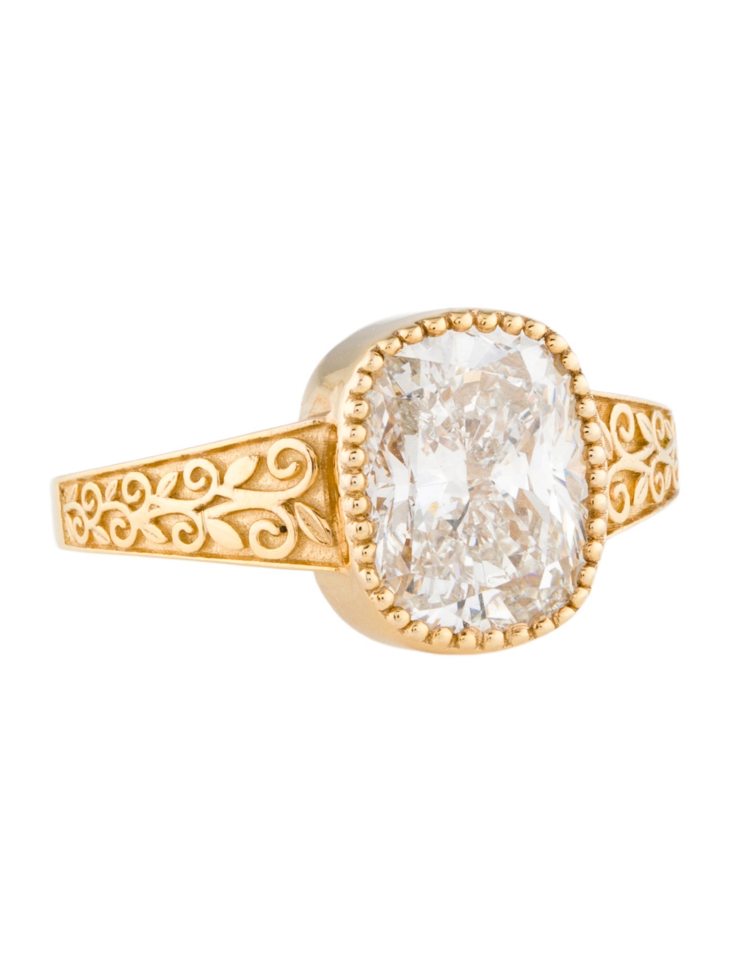 Ring 3.39ct Lab-Grown Diamond Engagement Ring