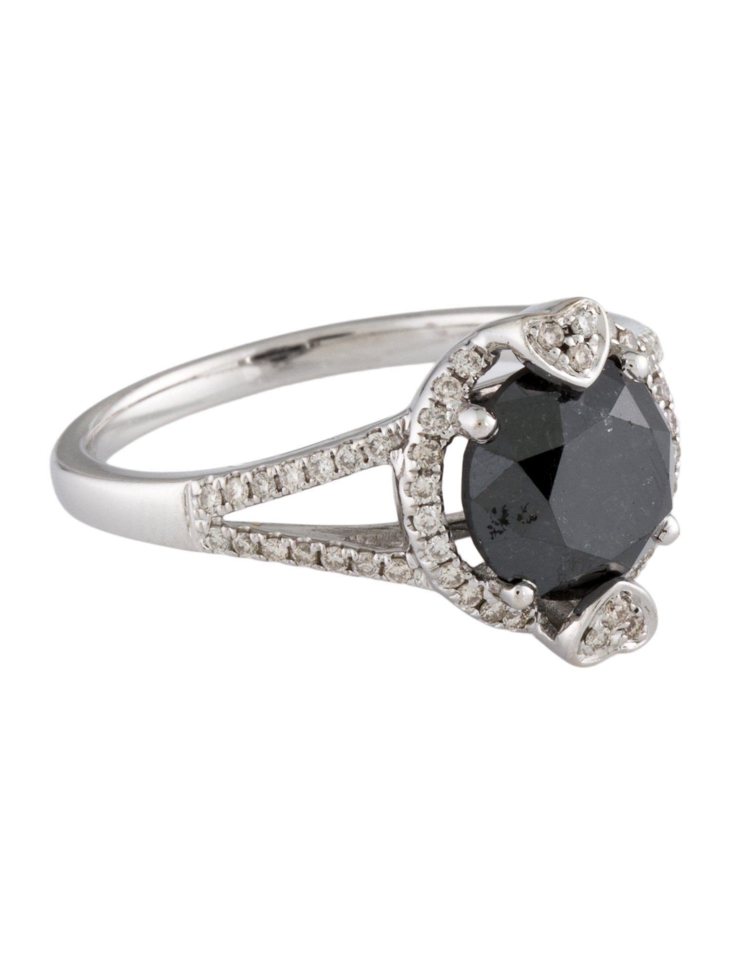 Ring 14K 2.61ct Diamond Cocktail