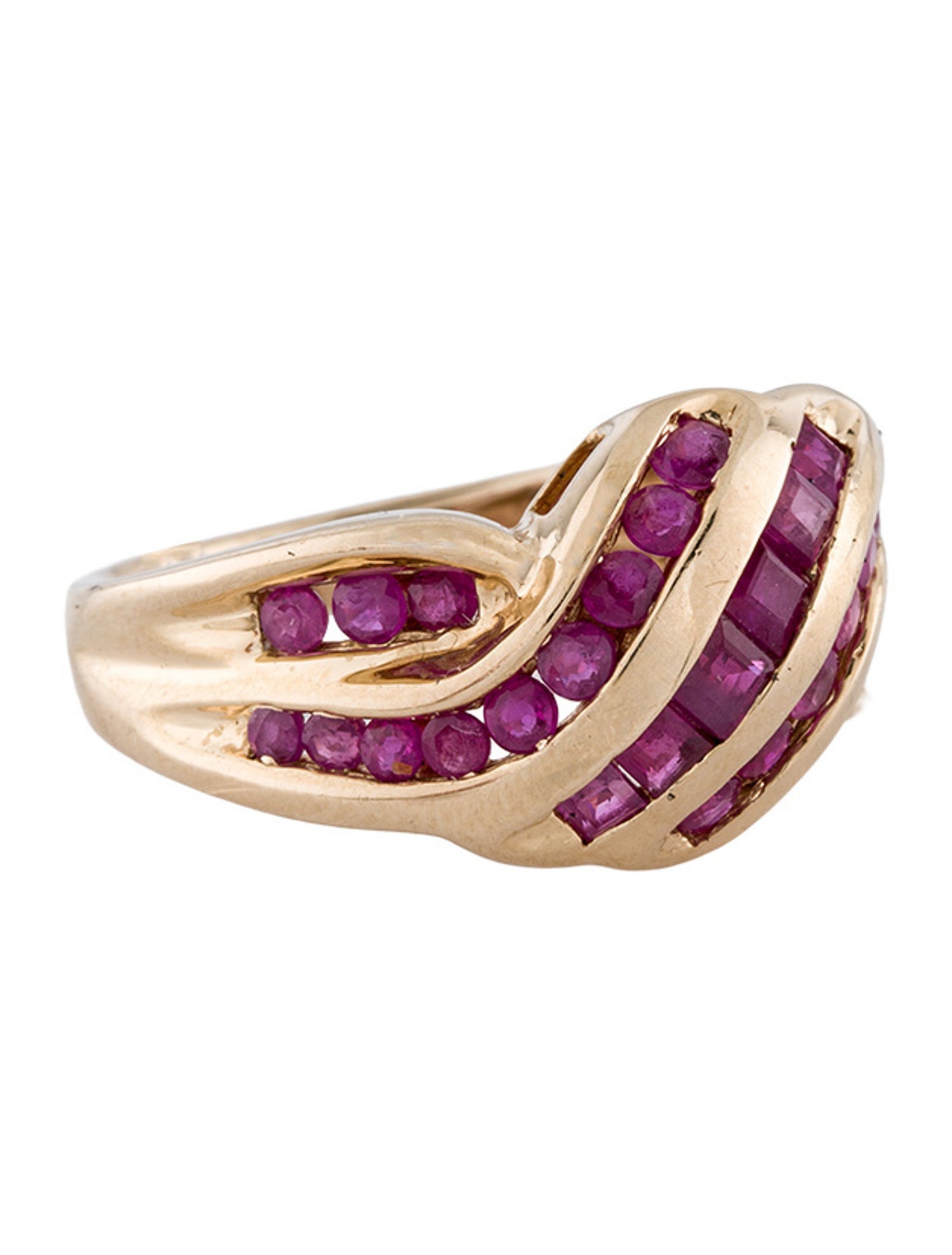Ring 14K 1.80ctw Ruby Band