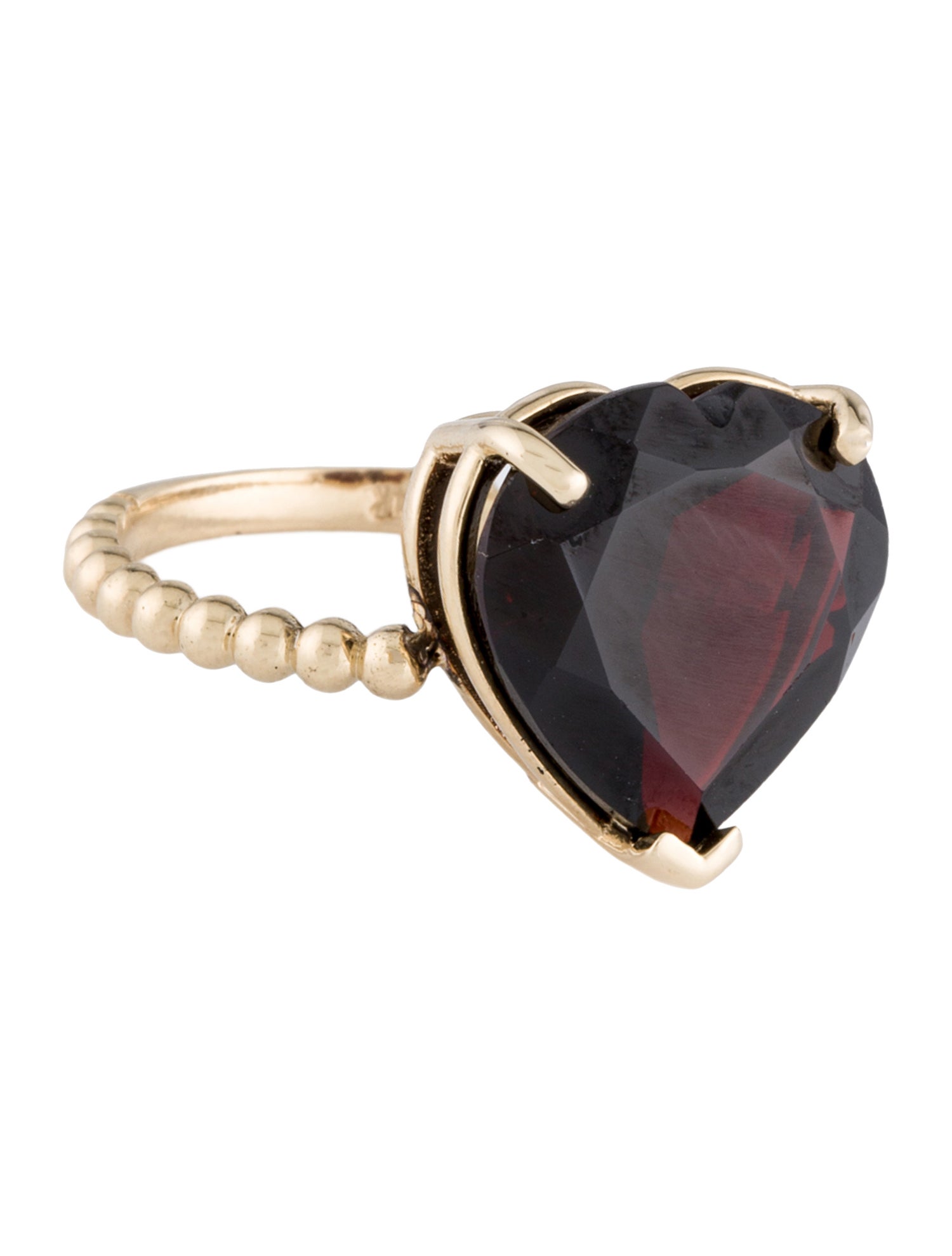 Ring 14K Garnet Cocktail