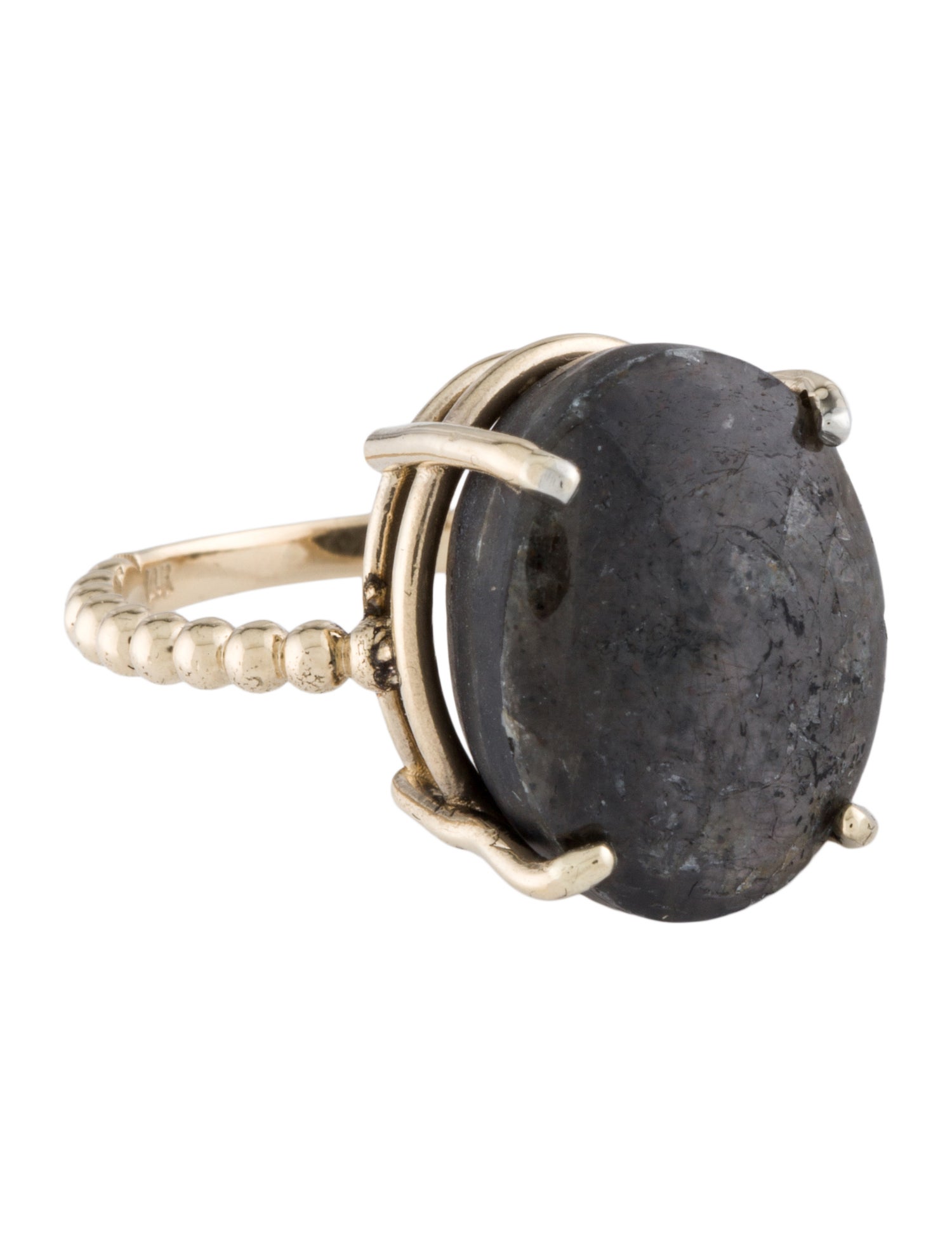 Ring 14K 16.16ct Sapphire Cocktail