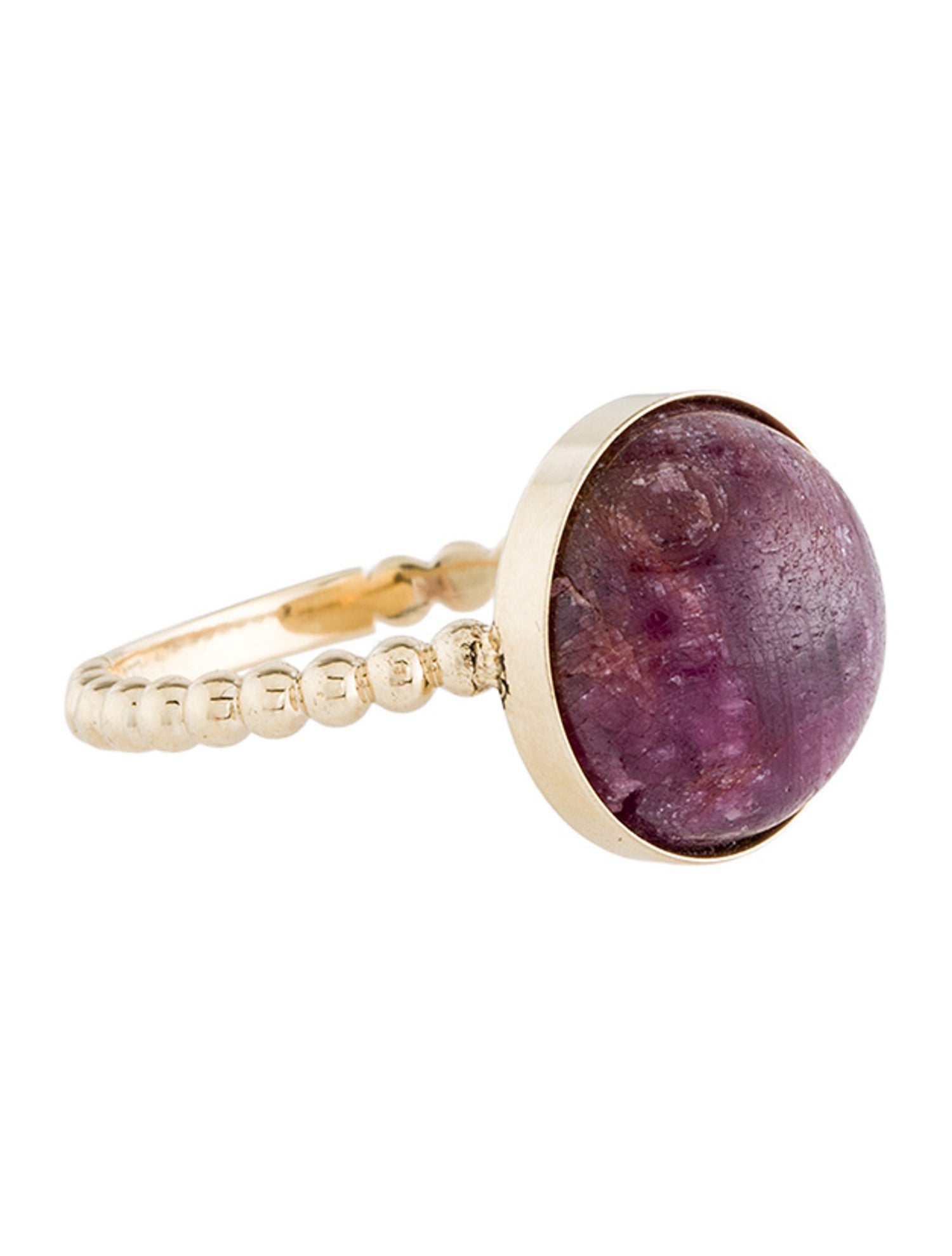 Ring 14K Ruby Cocktail