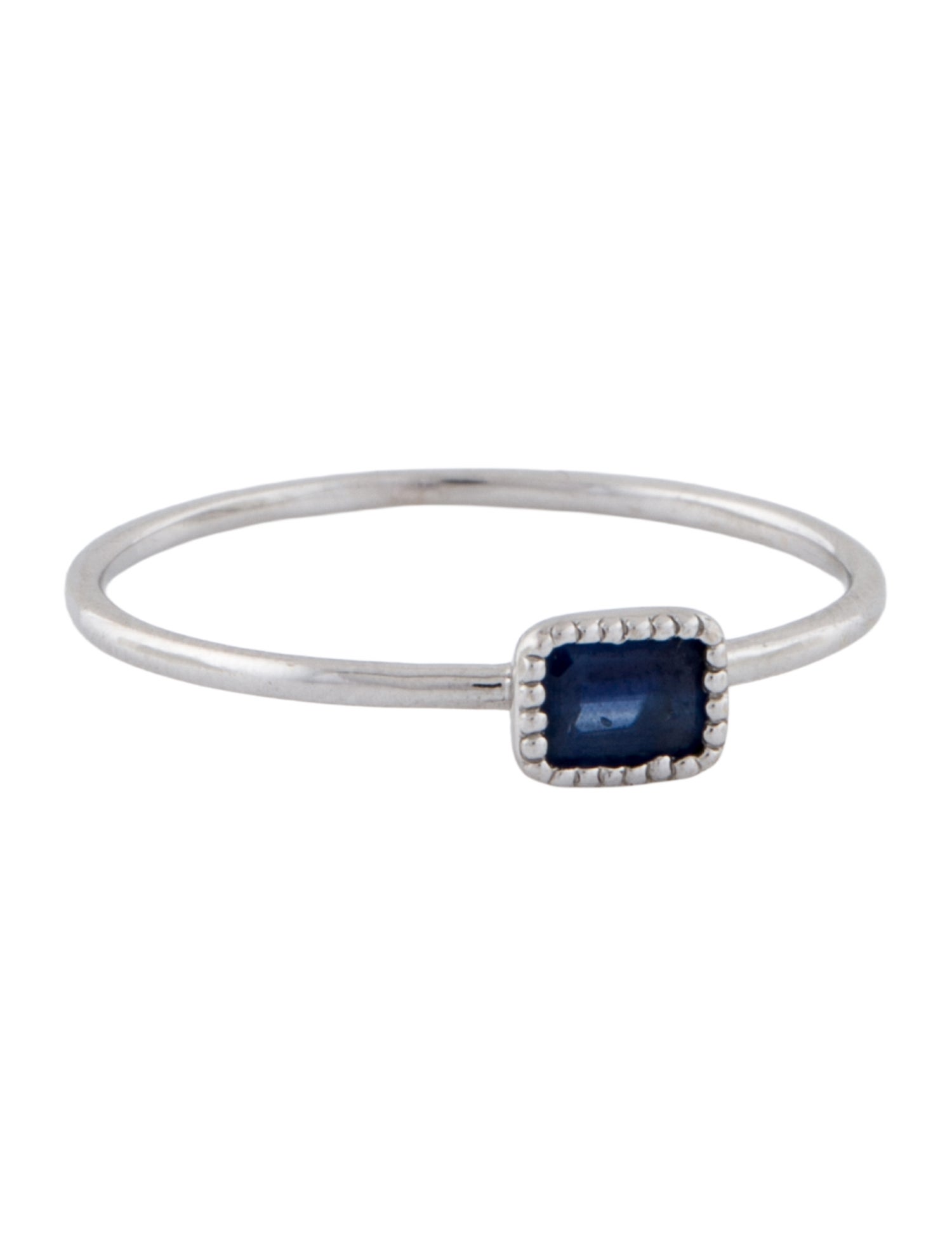 Ring 18K Sapphire Stacking Cocktail