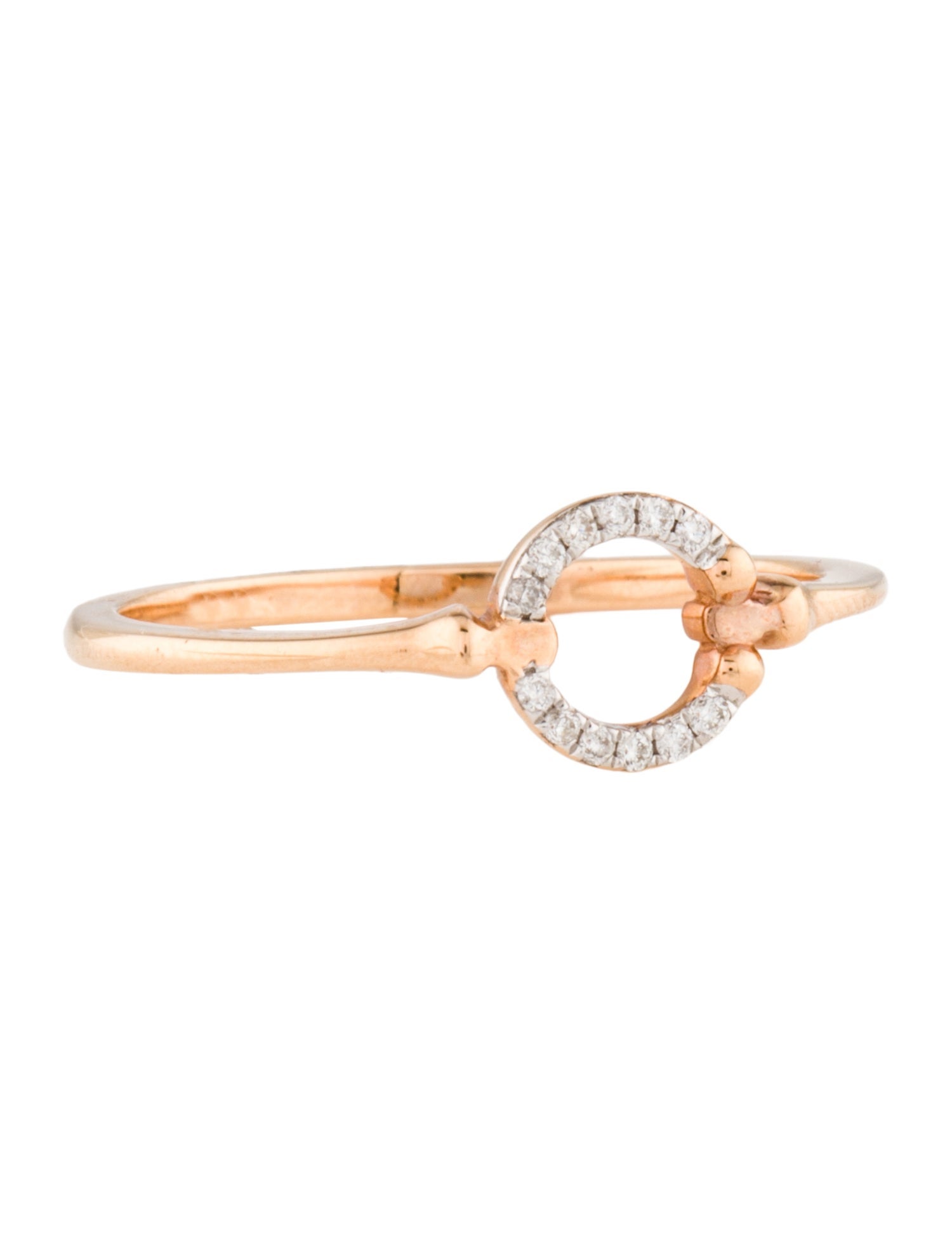 Ring 18K Diamond Circle