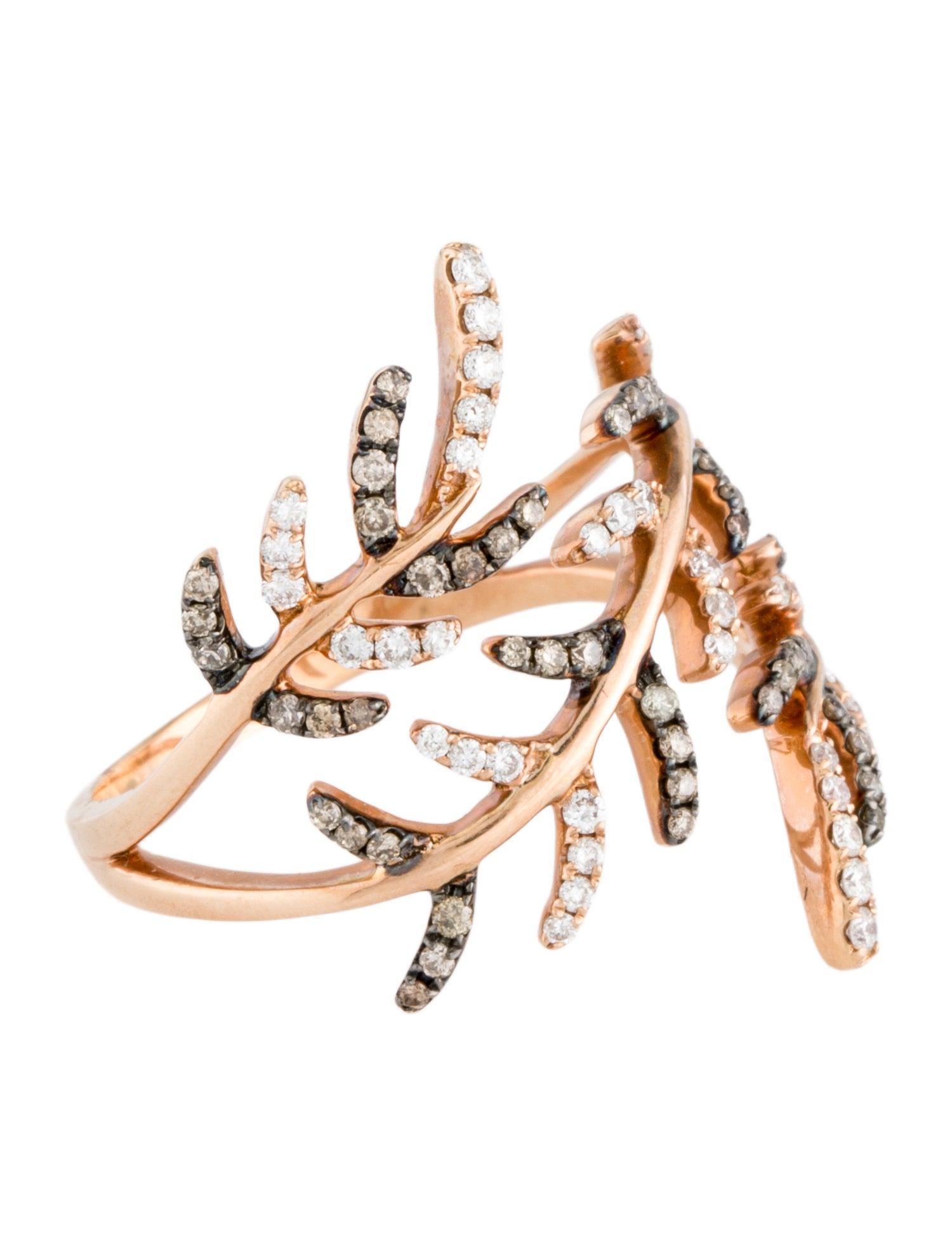 Ring 18K Diamond Cocktail