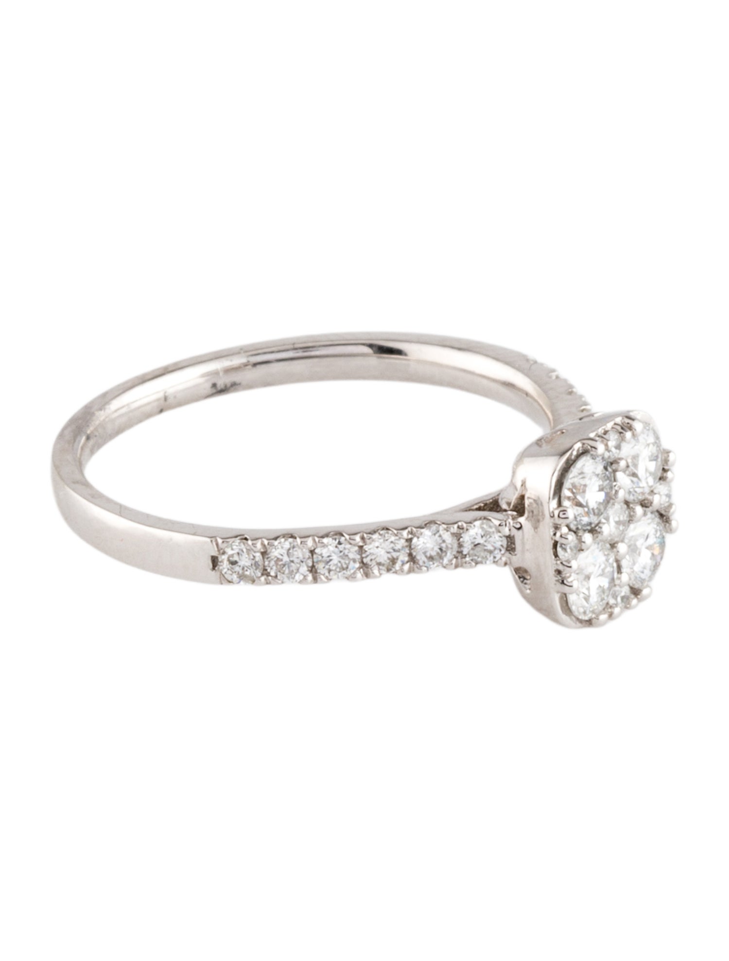 Ring 14K Diamond Cocktail