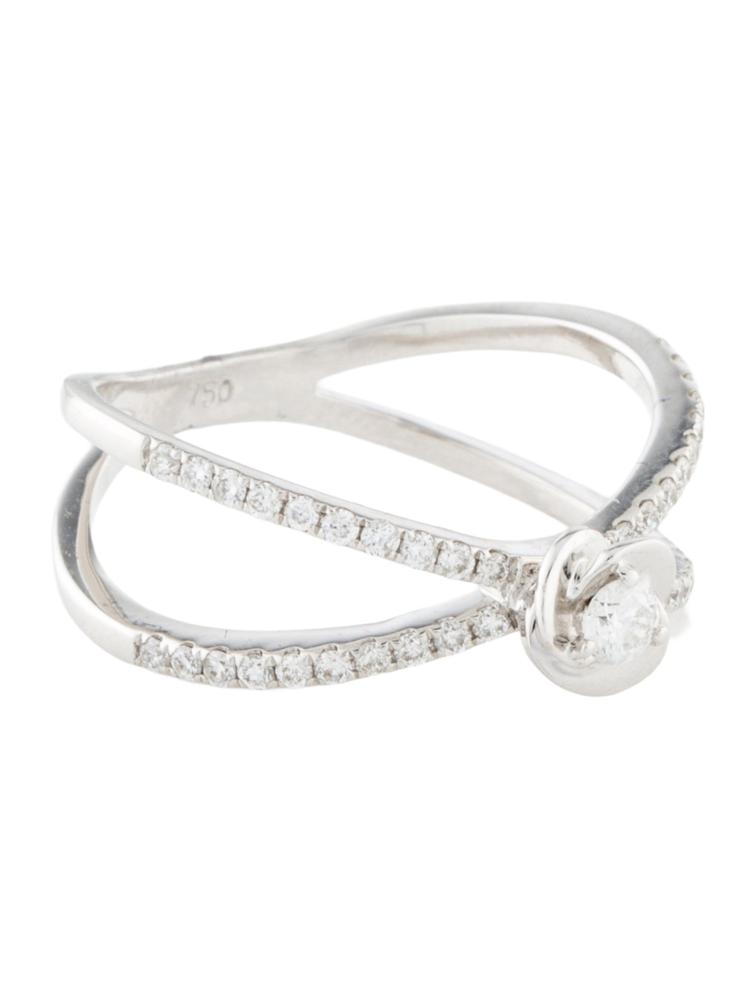 Ring 18K Diamond Cocktail