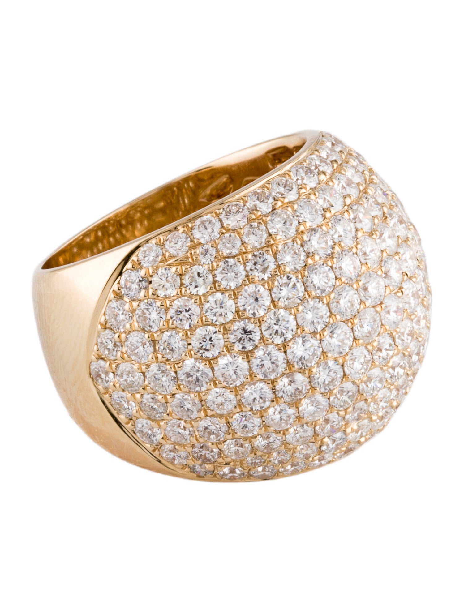 Ring 14K 4.50ctw Diamond Dome