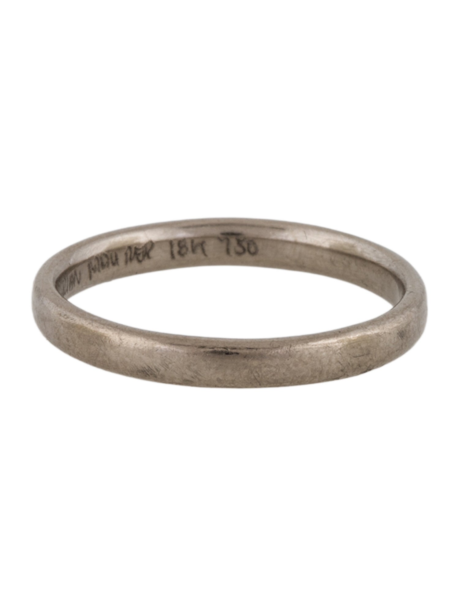 Ring 18K Plain Band