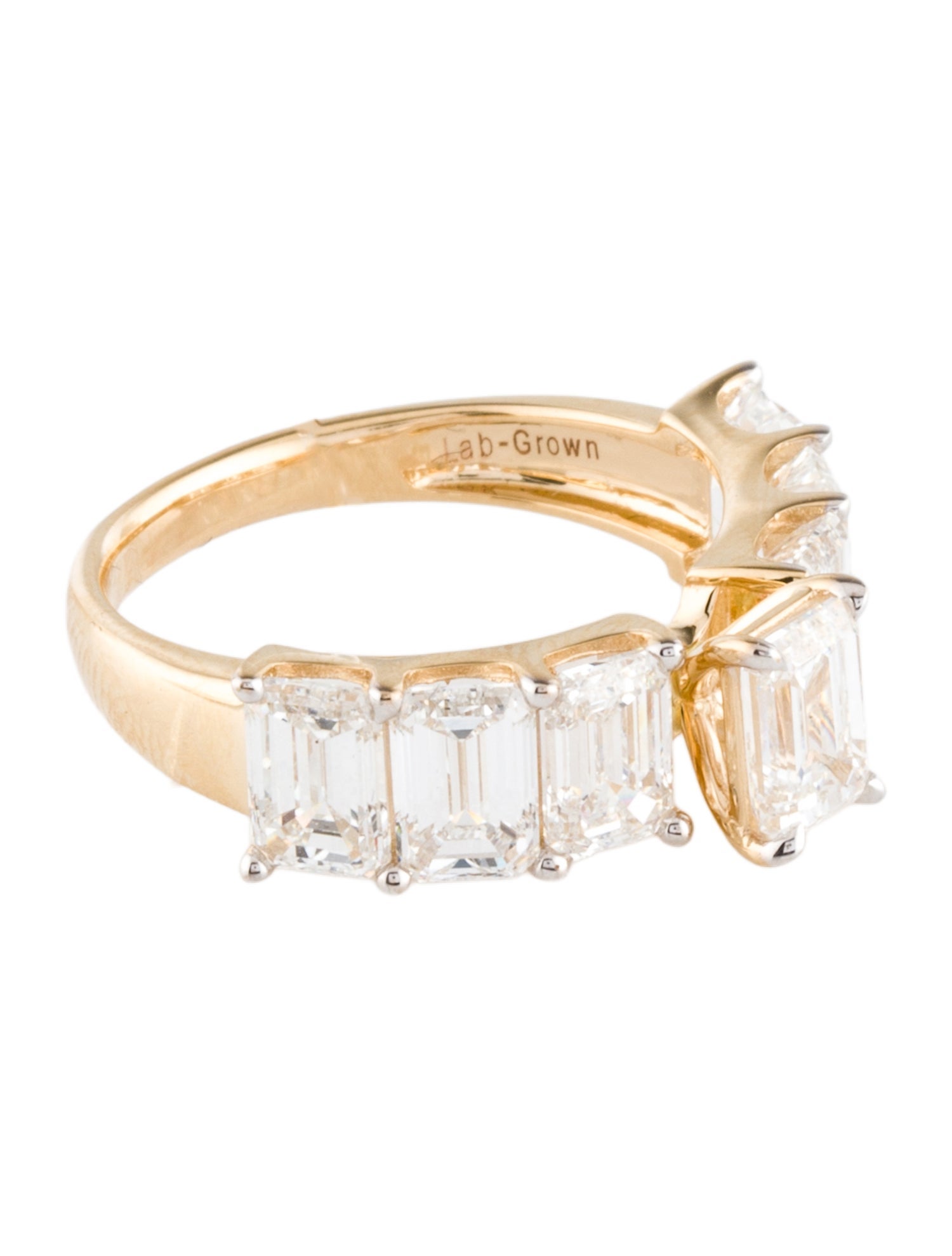 Ring 5.20ctw Lab-Grown Diamond Engagement