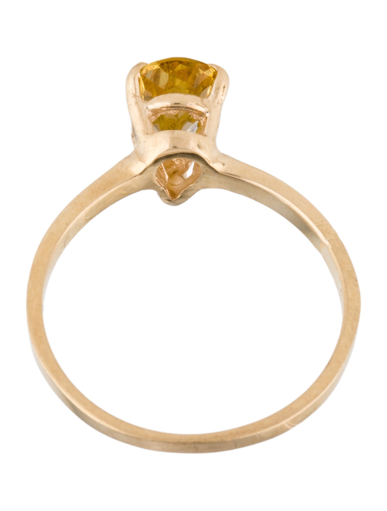 Ring 14K Heliodor Cocktail