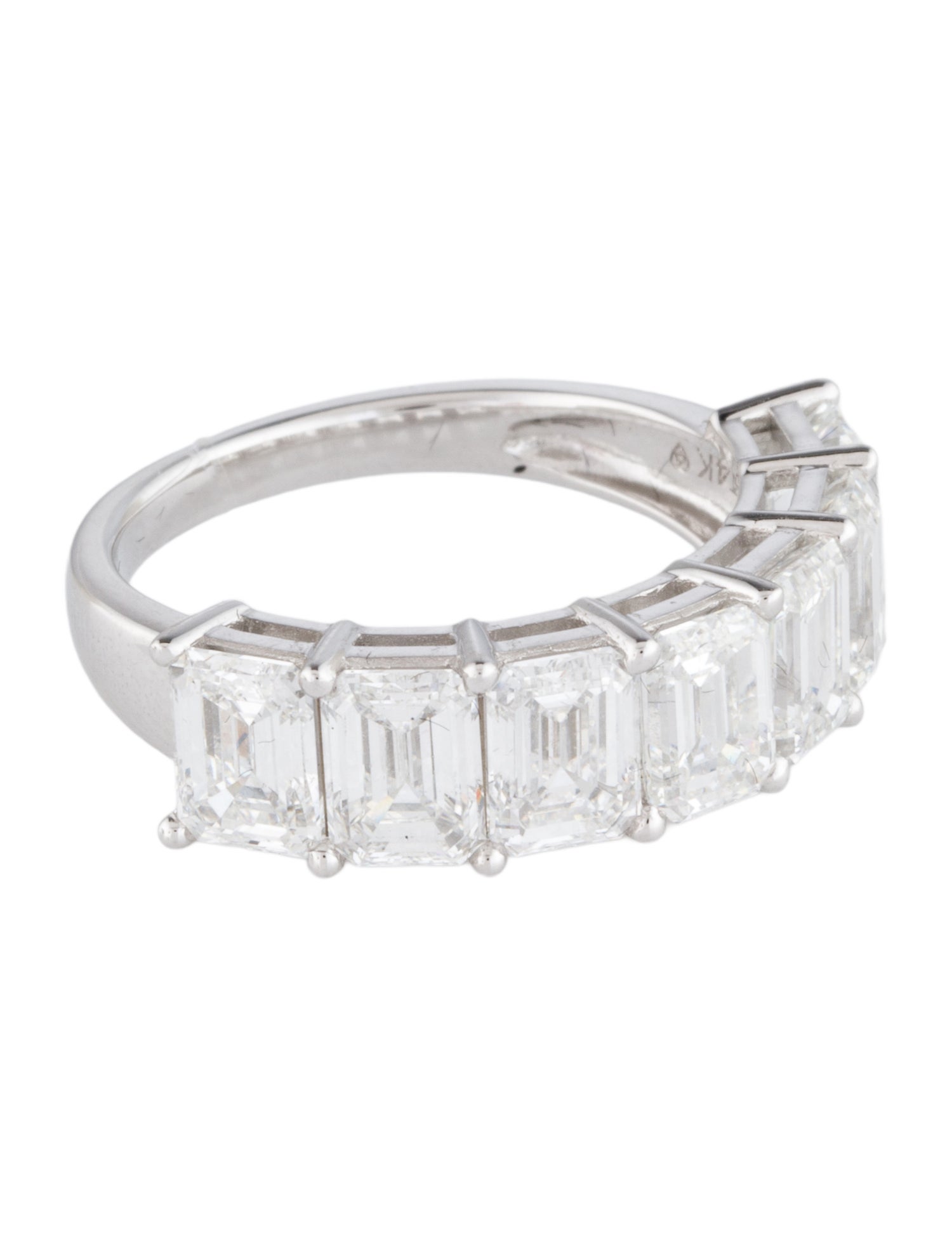 Ring 14K 4.98ctw Lab-Grown Diamond Half Eternity Band