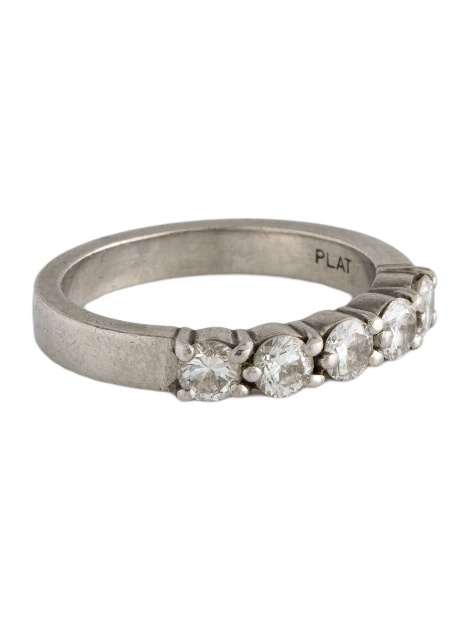 Ring Platinum Diamond Band