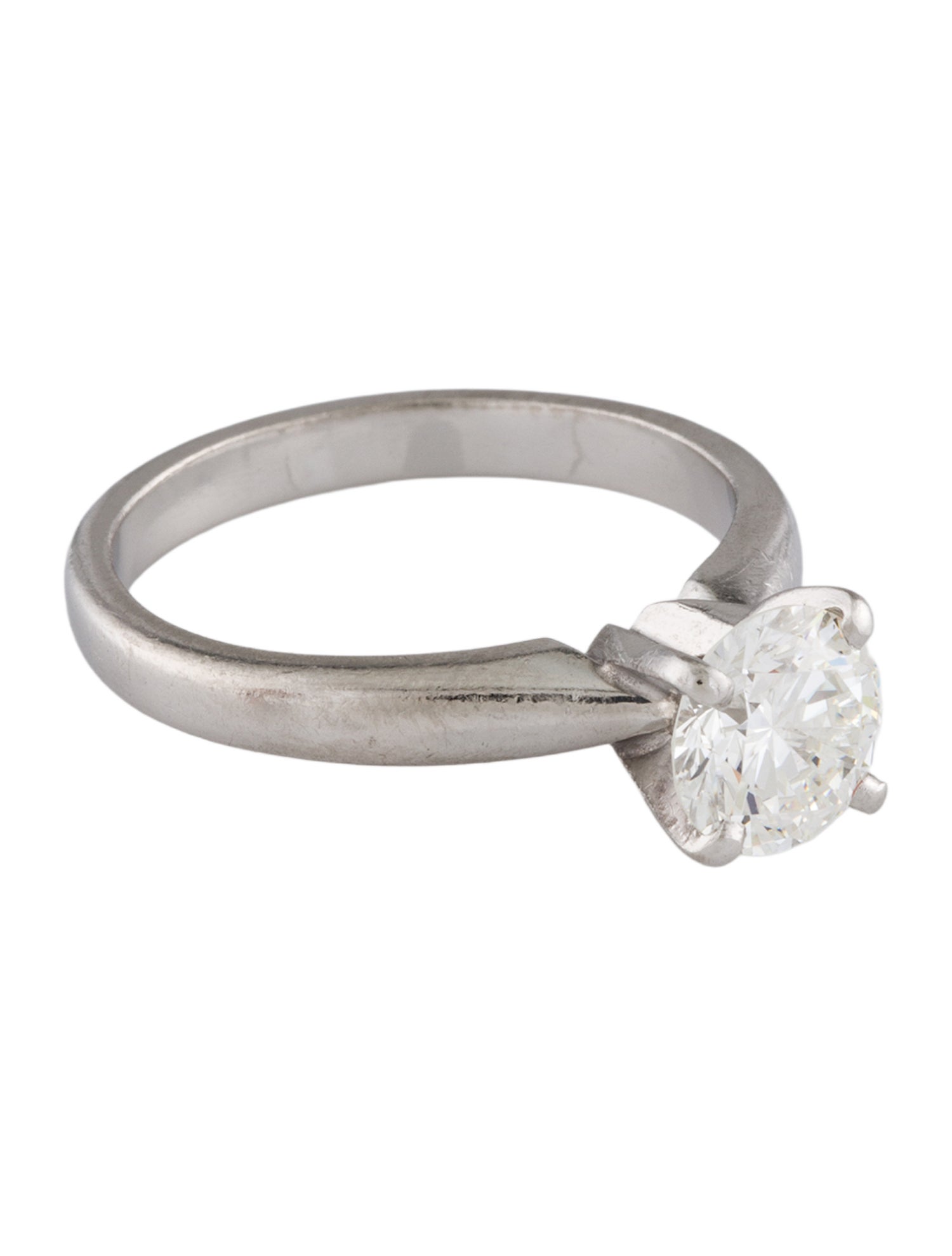 Ring Platinum 1.17ct Diamond Engagement