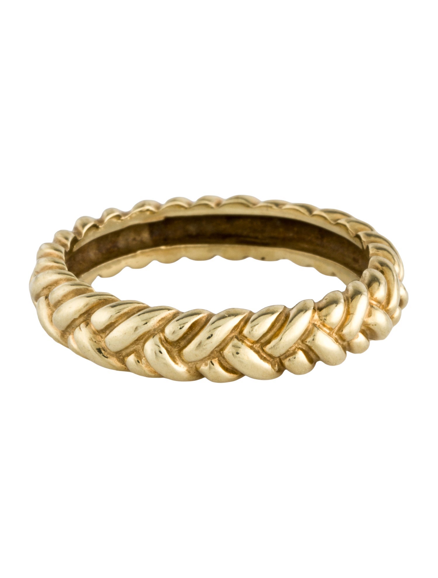 Ring 14K Braided Band
