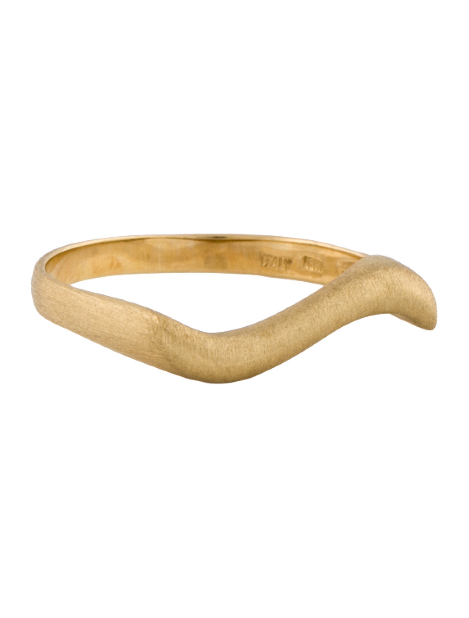 Ring 14K Wavy Band