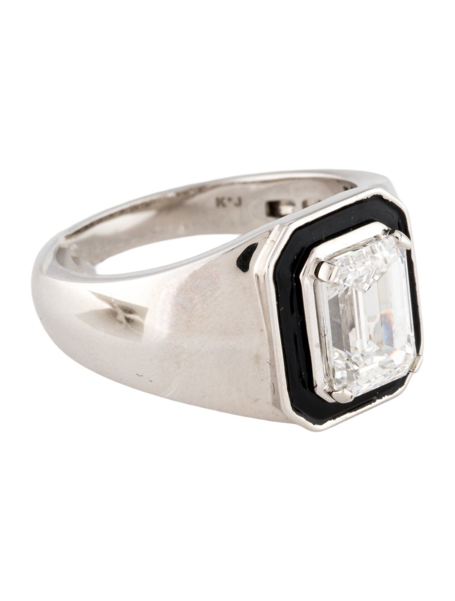 Ring 2.99ct Lab-Grown Diamond Signet Ring