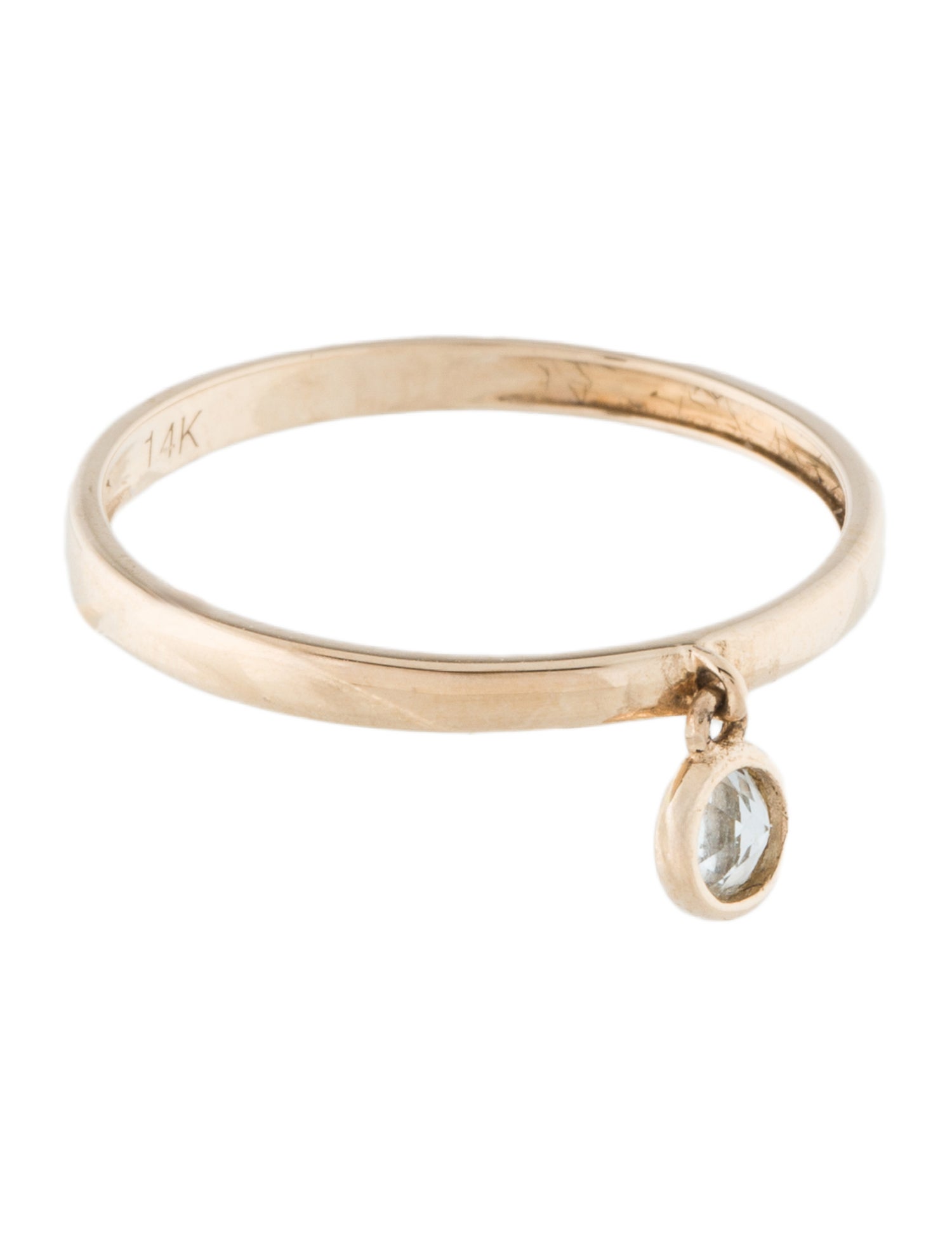 Ring 14K Topaz Cocktail Ring