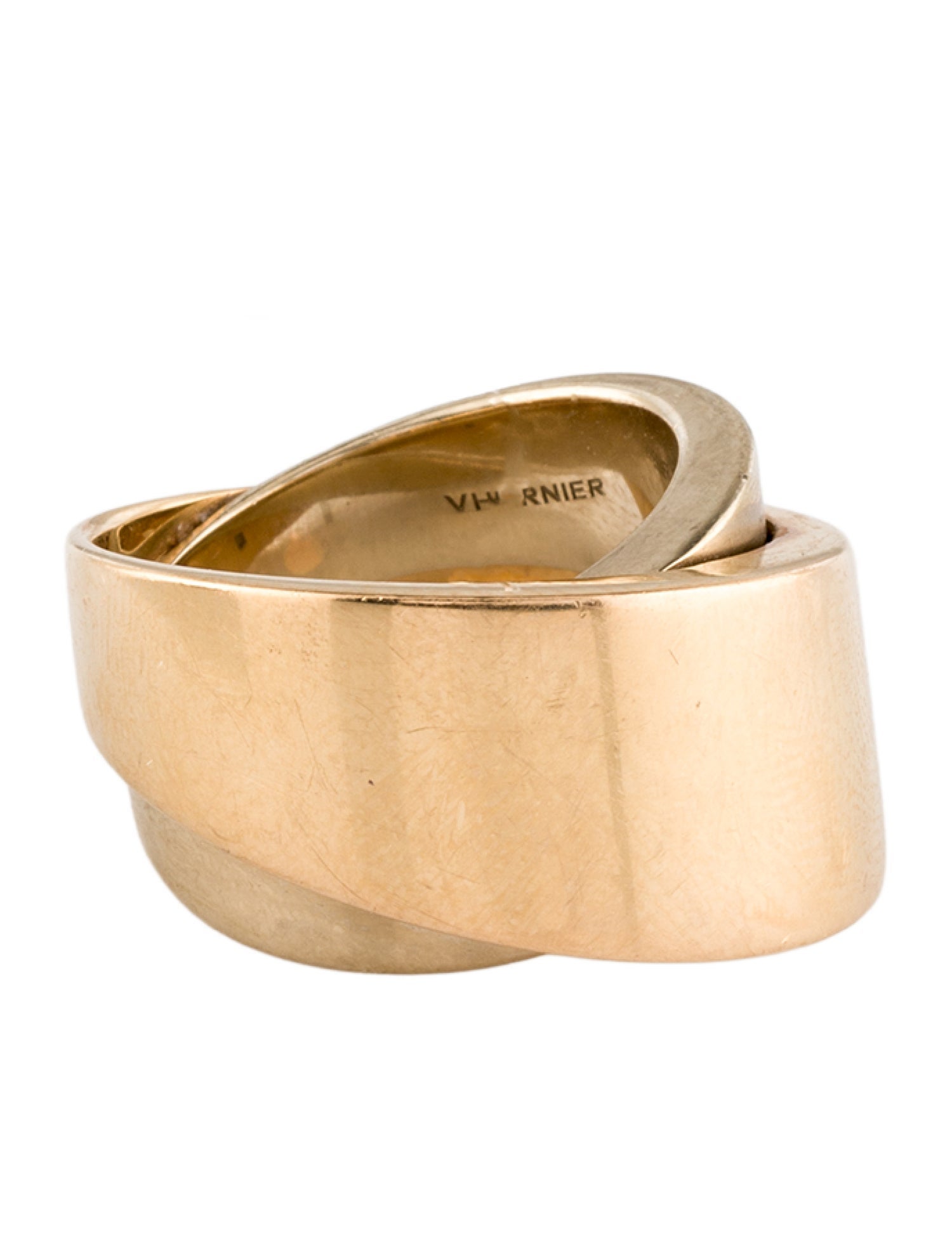 Vhernier 18K Tourbillon Ring