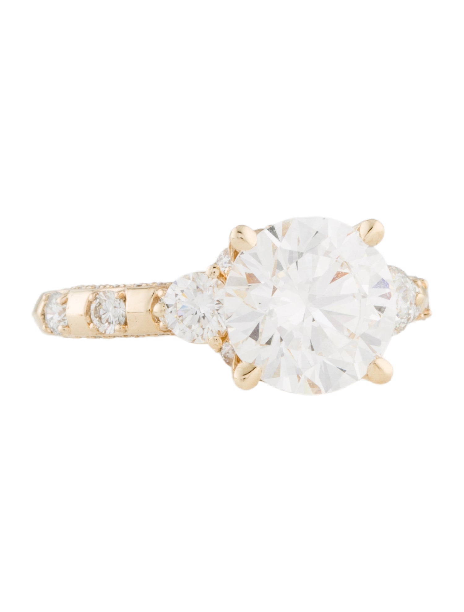 Ring 3.86ct Lab-Grown Diamond Engagement