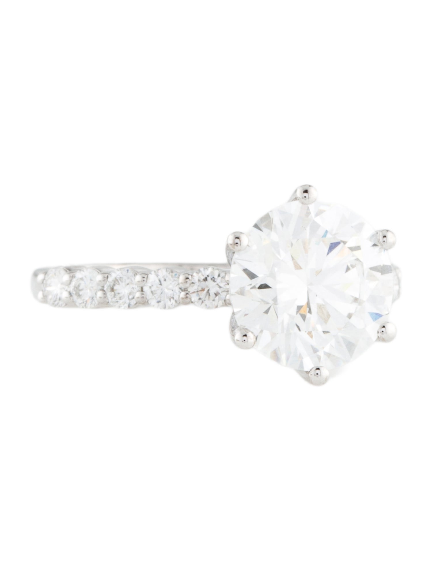 Ring 2.83ct Lab-Grown Diamond Engagement