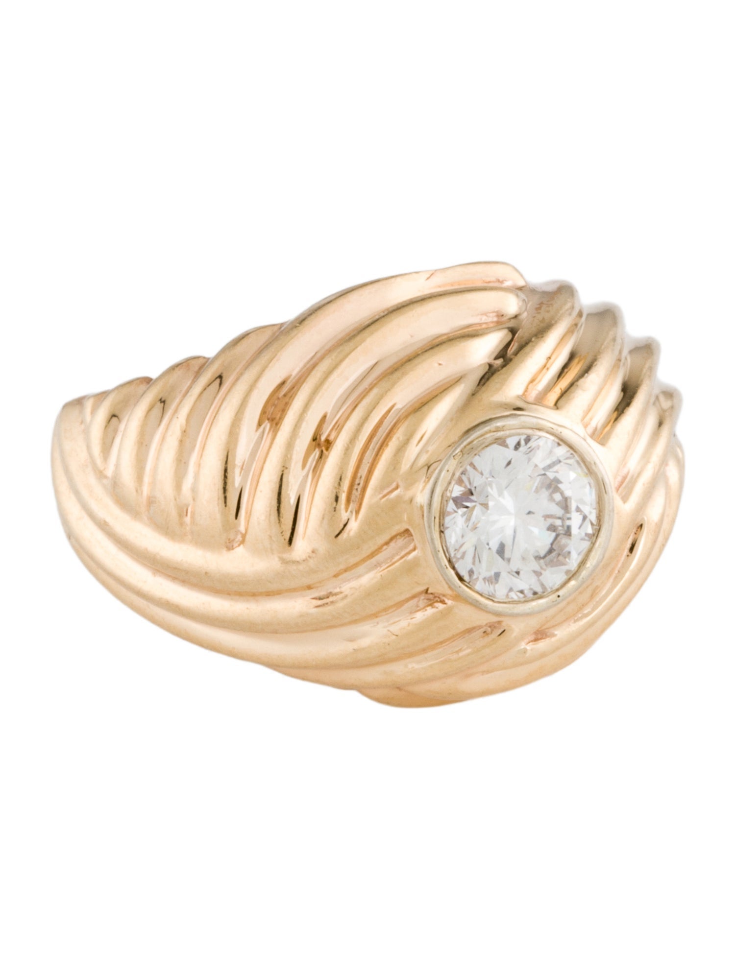 Ring 14K Diamond Cocktail ring