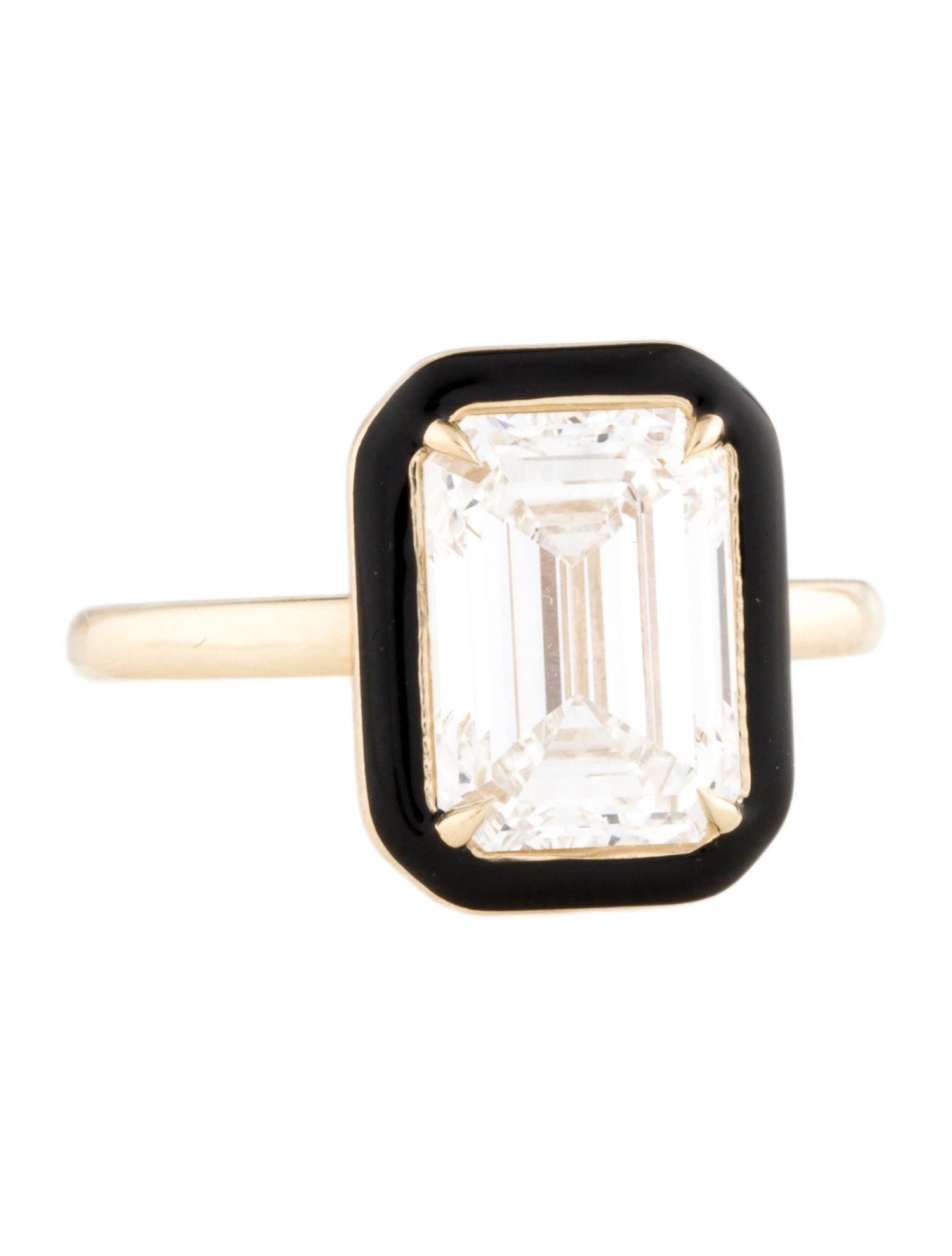 Ring 14K 4.01ct Lab-Grown Diamond Cocktail