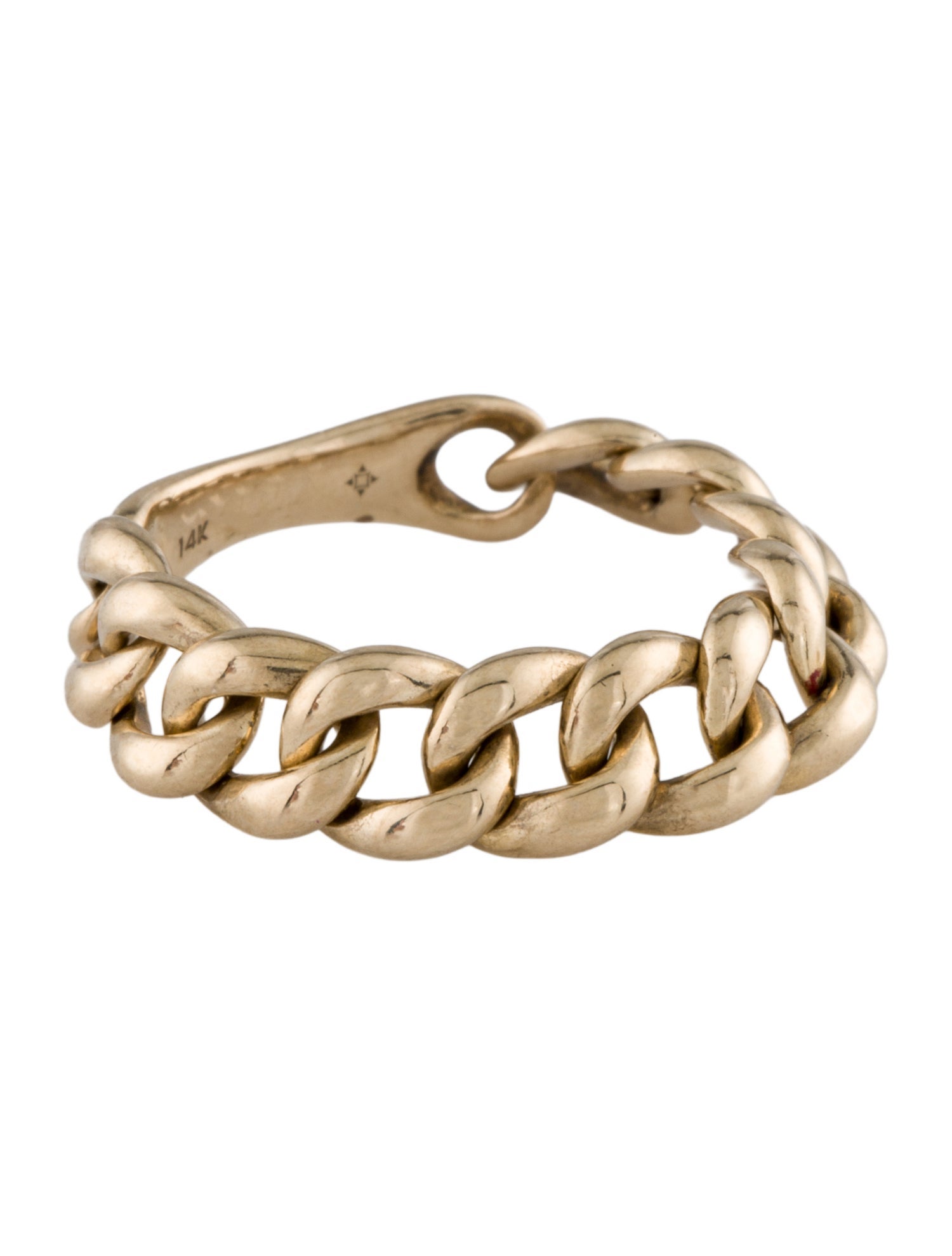 Ring 14K Chain Link Band