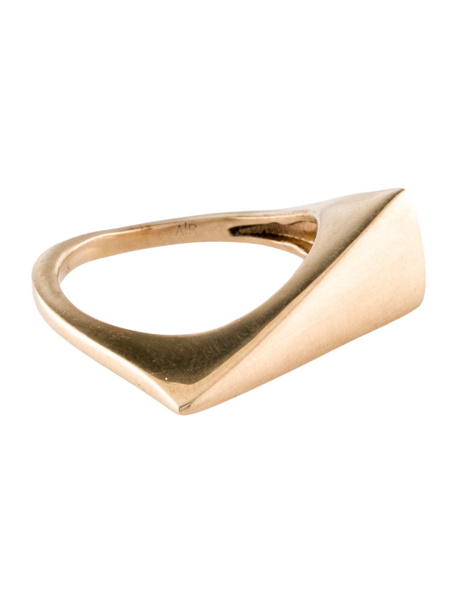 Adina Reyter 14K Tapered Bar Cocktail Ring