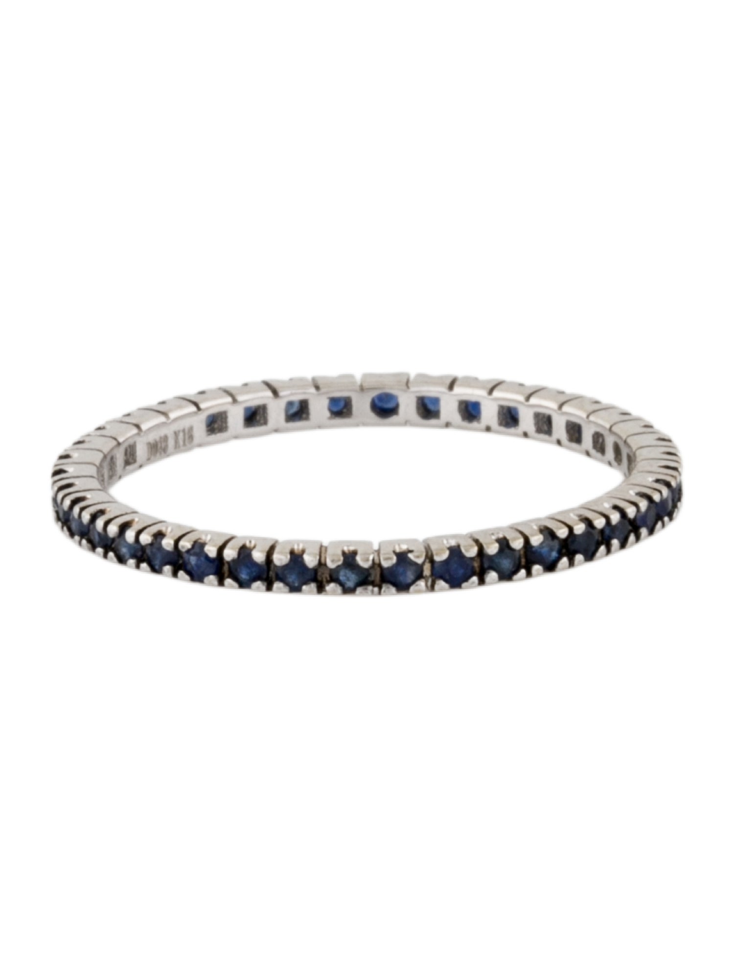 Ring 18K Sapphire Eternity Band