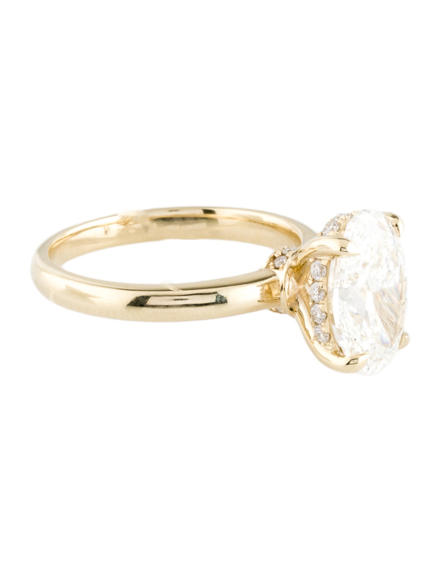 Ring 3.07ct Lab-Grown Diamond Engagement