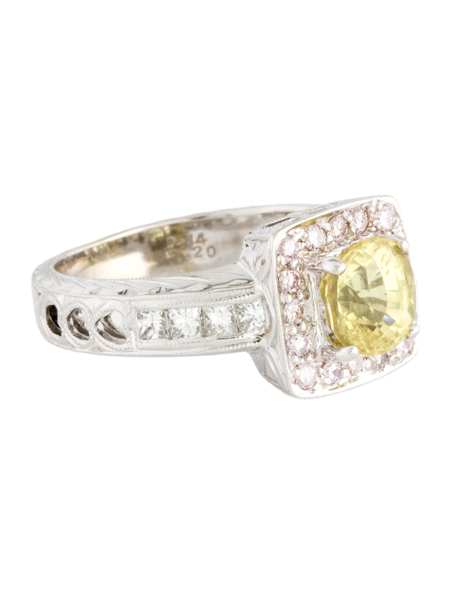 Ring 14K 1.41ct Sapphire & Diamond Cocktail