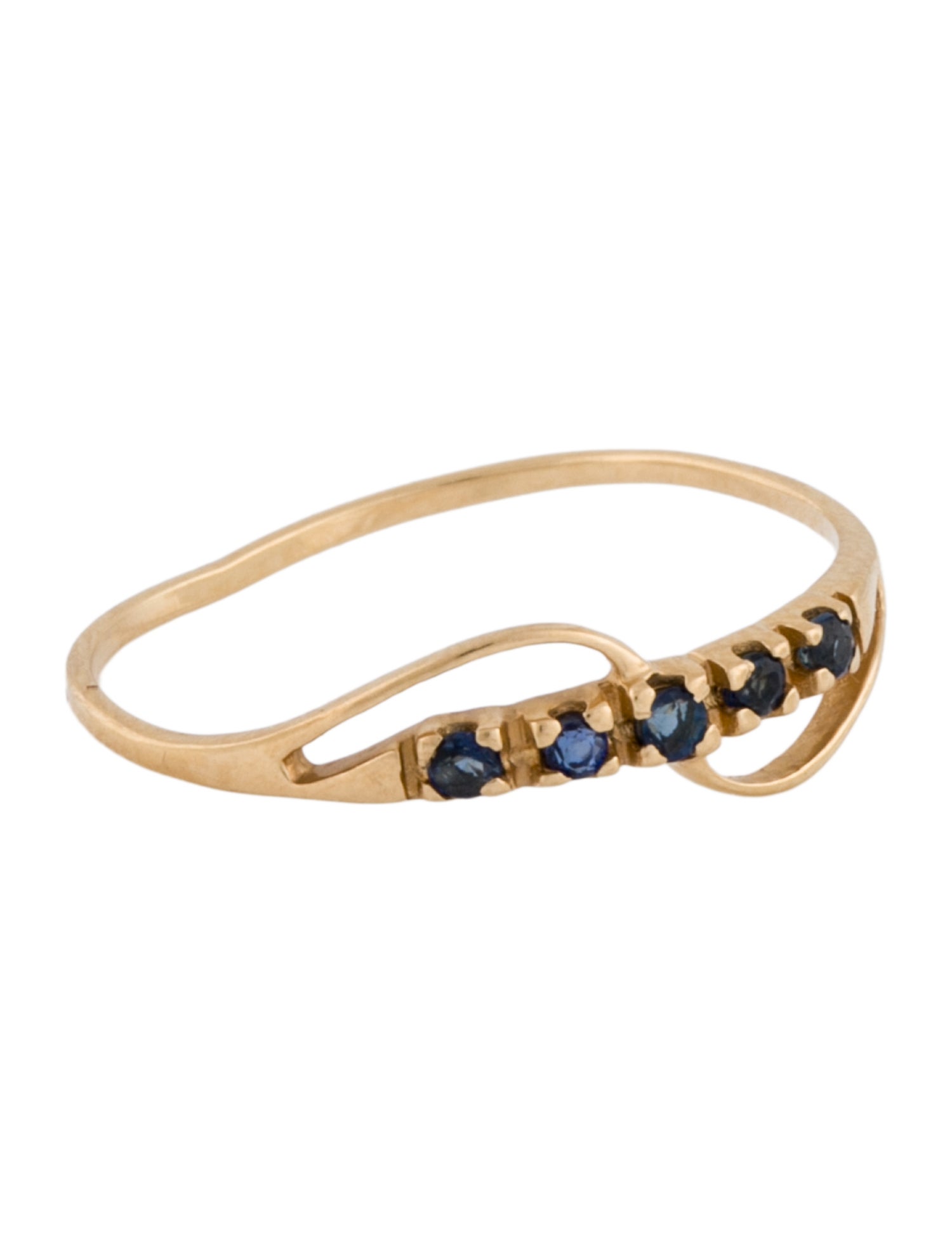 Ring 14K Sapphire Band