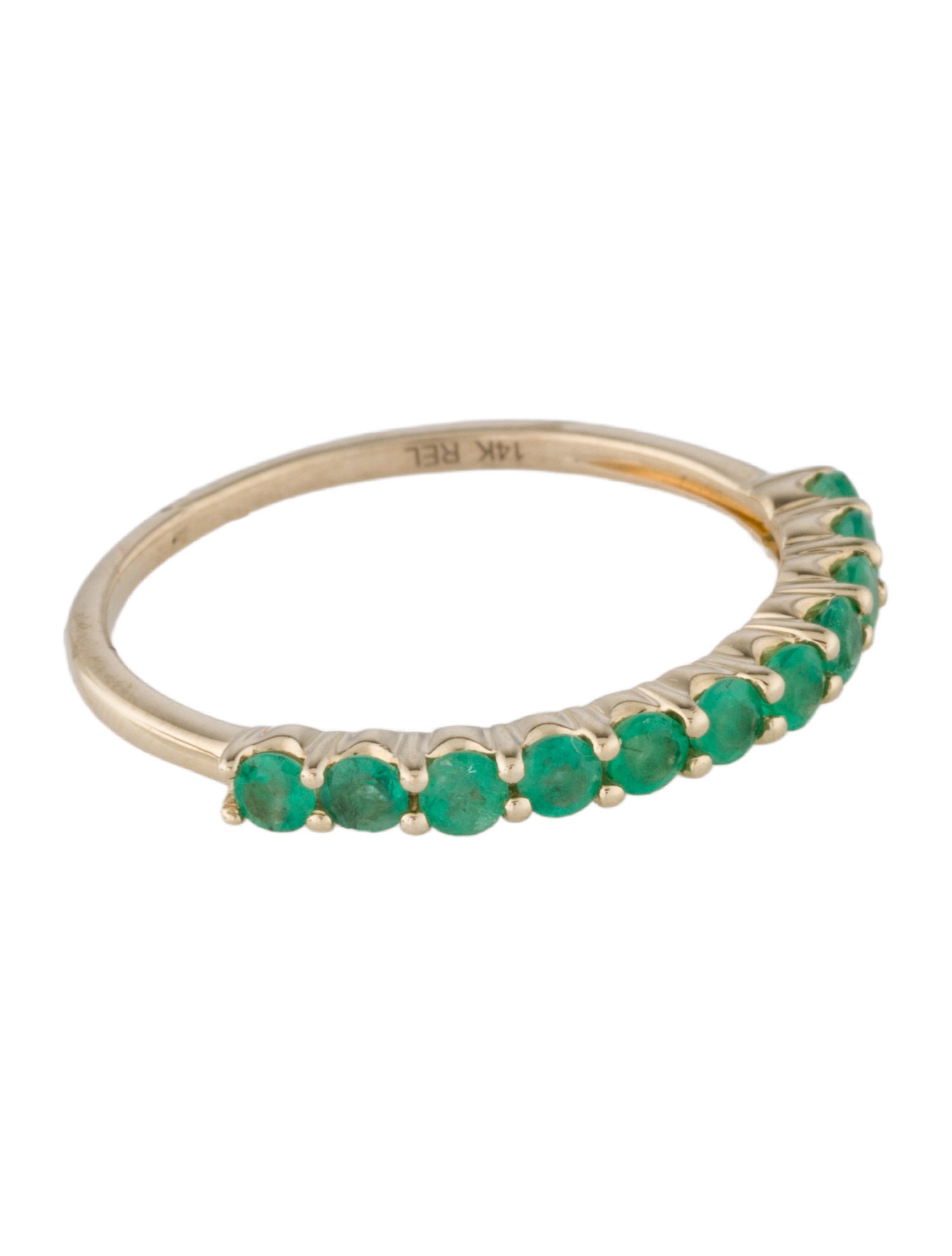Ring 14K Emerald Band